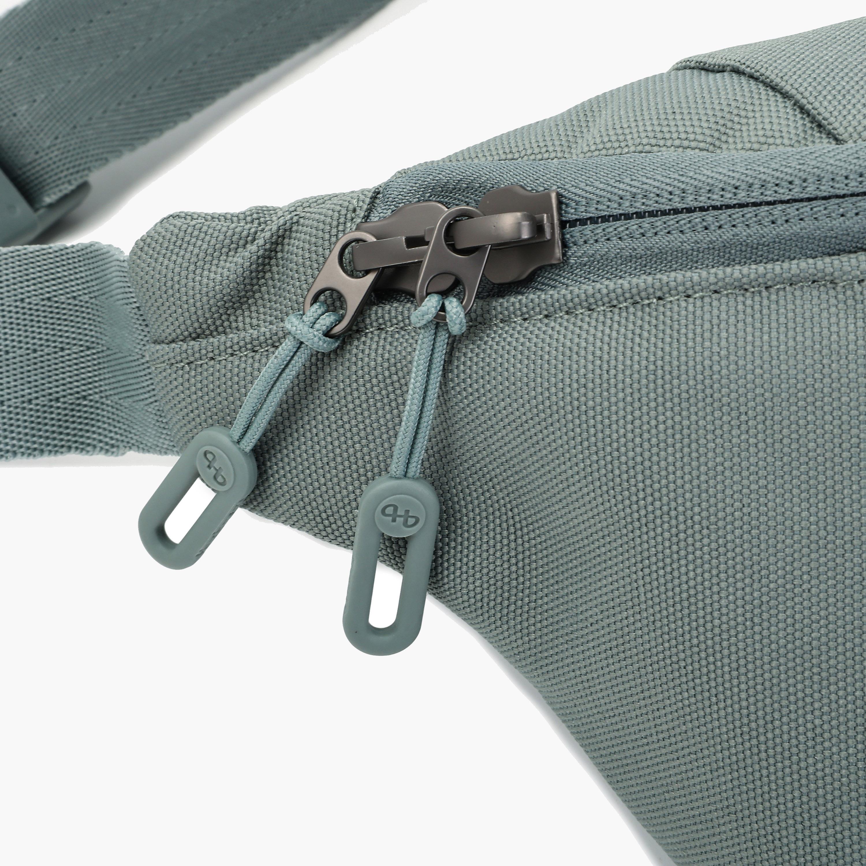 Hedgren Waist Bag RFID 6.7" Polyester Textured with Zipper Closure and Adjustable Strap | HCMBY04-men-bags-image-7