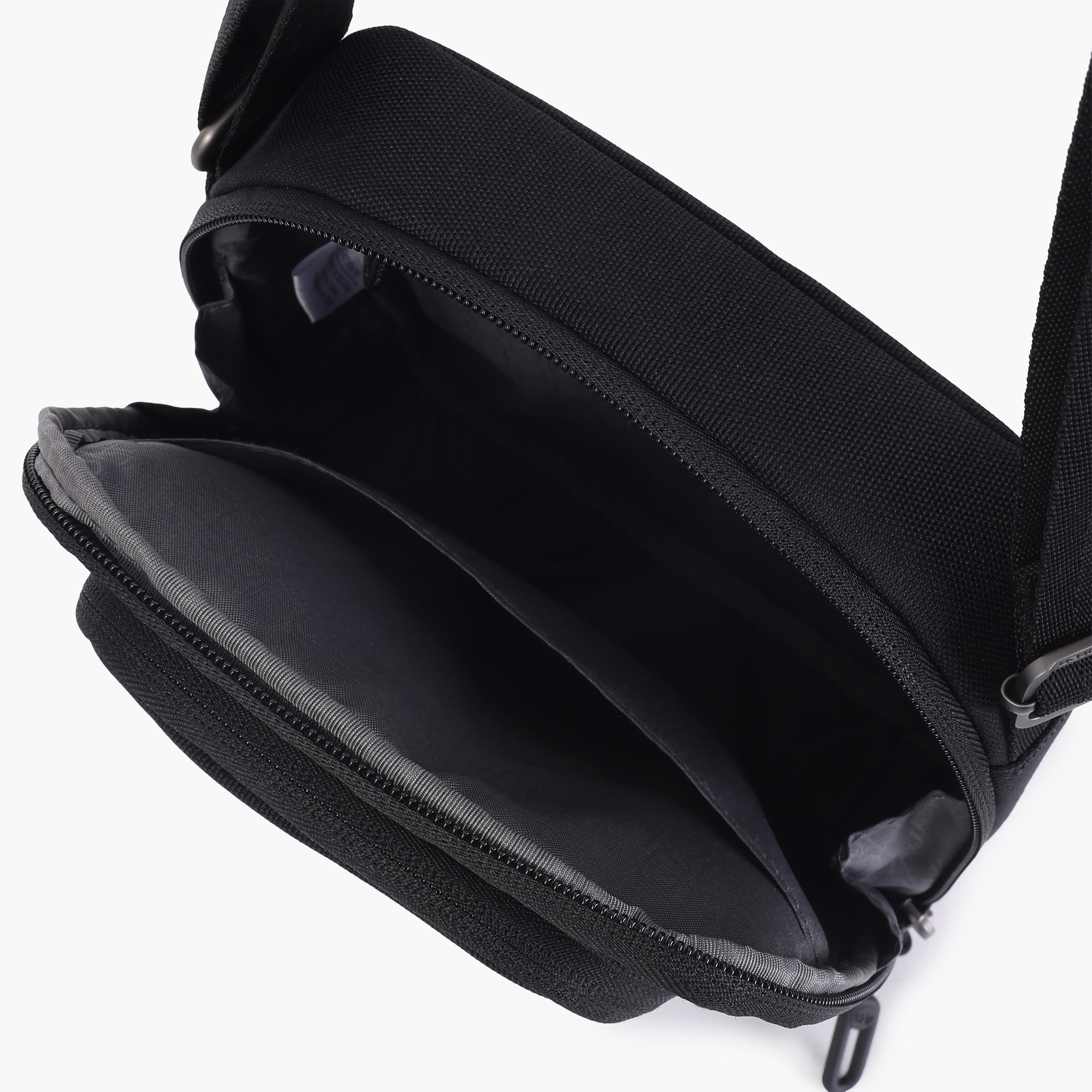 Hedgren Polyester Textured Crossbody Bags RFID 8.7" with Zipper Closure and Adjustable Strap | HCMBY05-travel-accessories-image-4