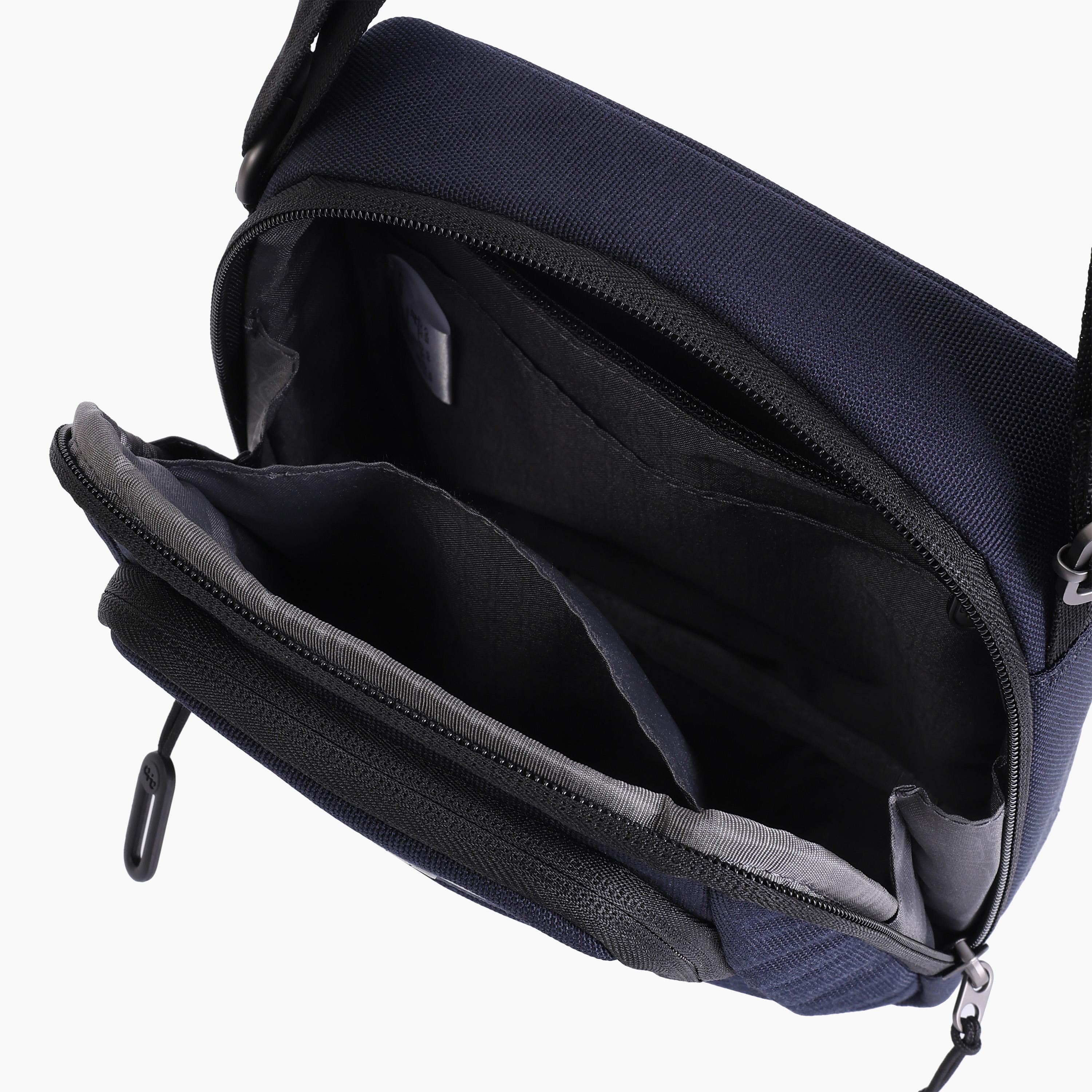 Hedgren Polyester Textured Crossbody Bags RFID 8.7" with Zipper Closure and Adjustable Strap | HCMBY05-travel-accessories-image-4