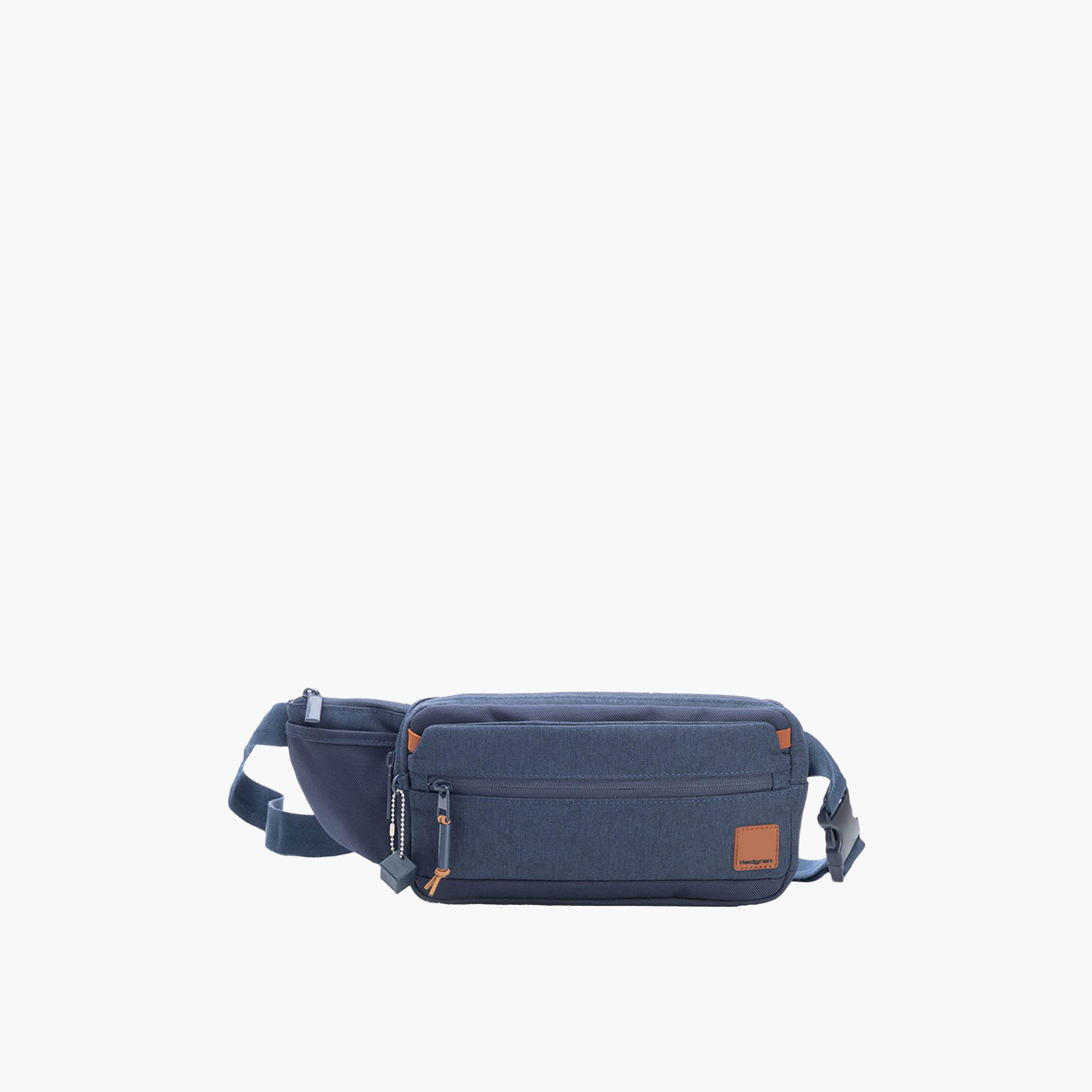 Hedgren 5.5 Inch Polyester Textured Waist Bags with Zipper Closure and Adjustable Strap | HESC01-men-bags-image-1