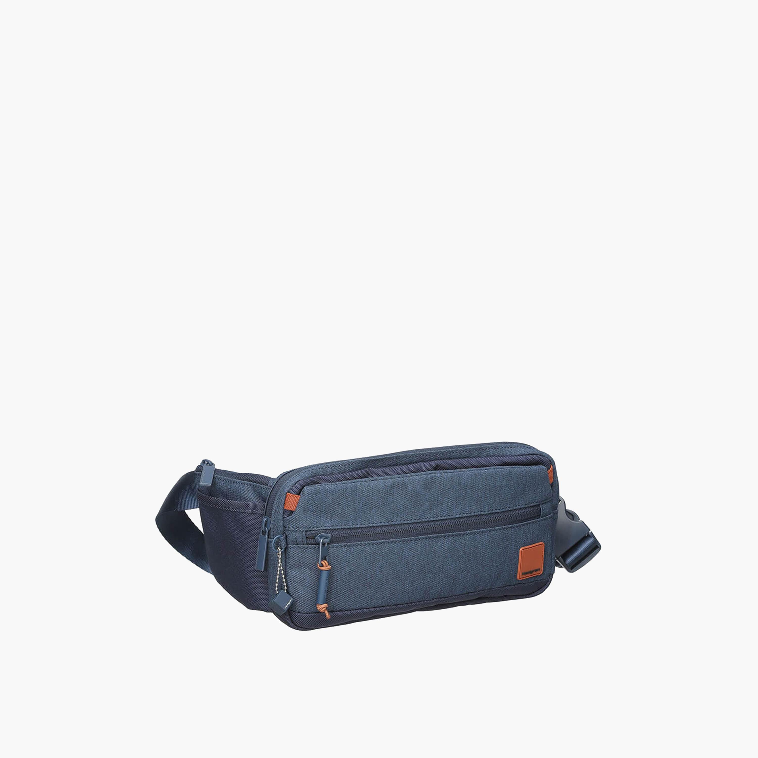 Hedgren 5.5 Inch Polyester Textured Waist Bags with Zipper Closure and Adjustable Strap | HESC01-men-bags-image-2