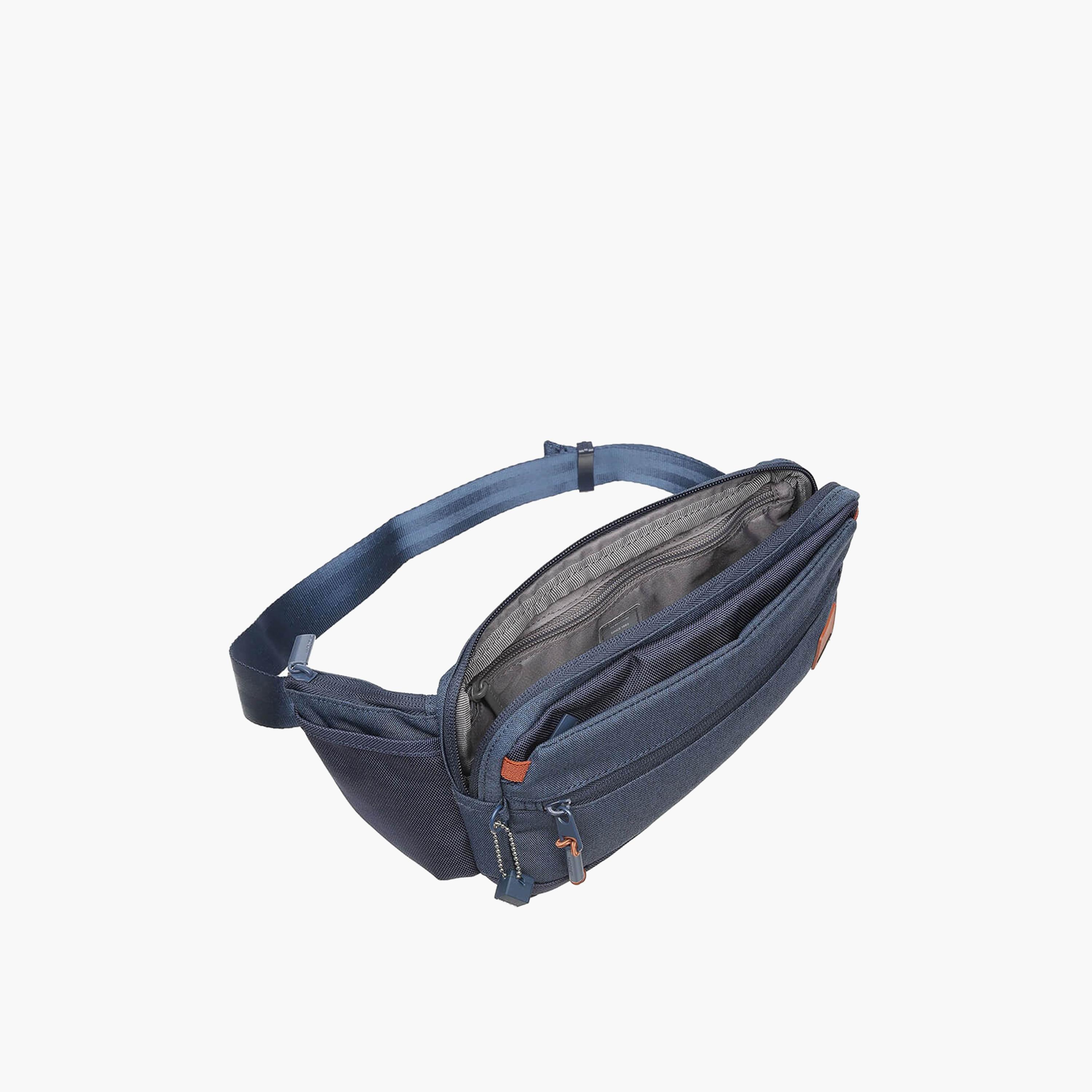Hedgren 5.5 Inch Polyester Textured Waist Bags with Zipper Closure and Adjustable Strap | HESC01-men-bags-image-4