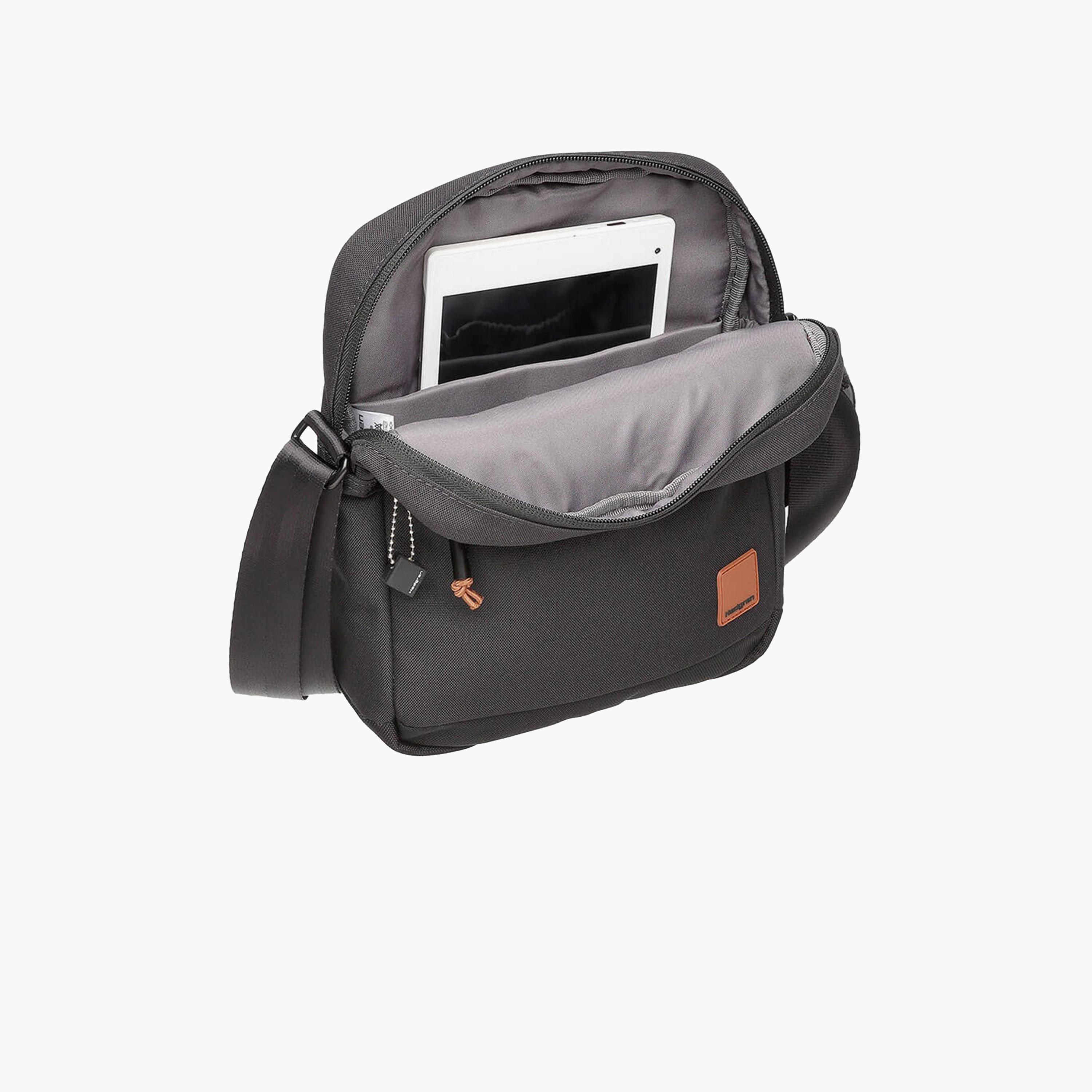 Hedgren 10 Inch Polyester Crossbody Bags with Zipper Closure and Adjustable Strap | HESC02-men-bags-image-3