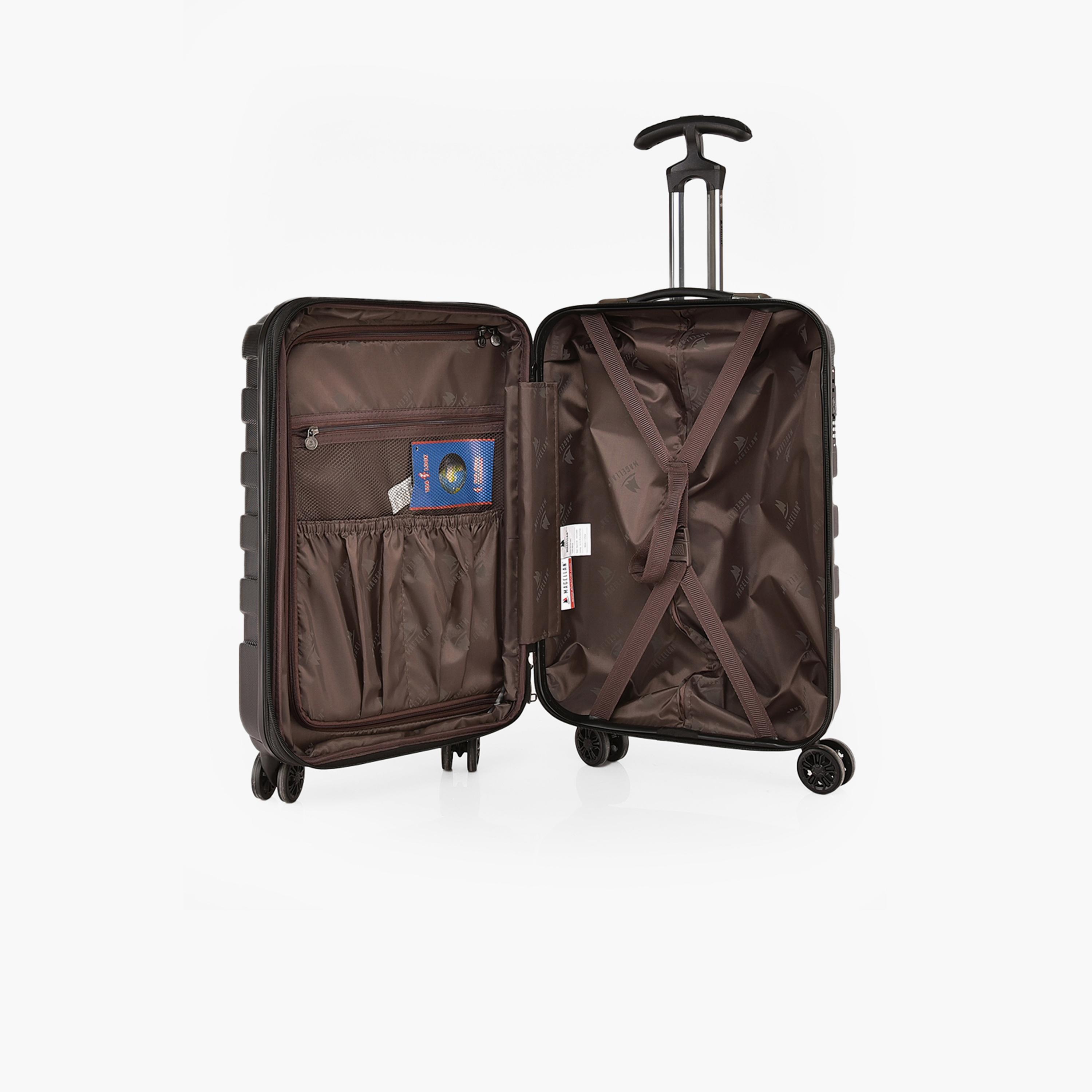 Magellan 55 CM Cabin ABS Hardcase Four-Wheeler Double Trolley Bag | HK091-20 -travel-luggagesandbags-luggage-image-8