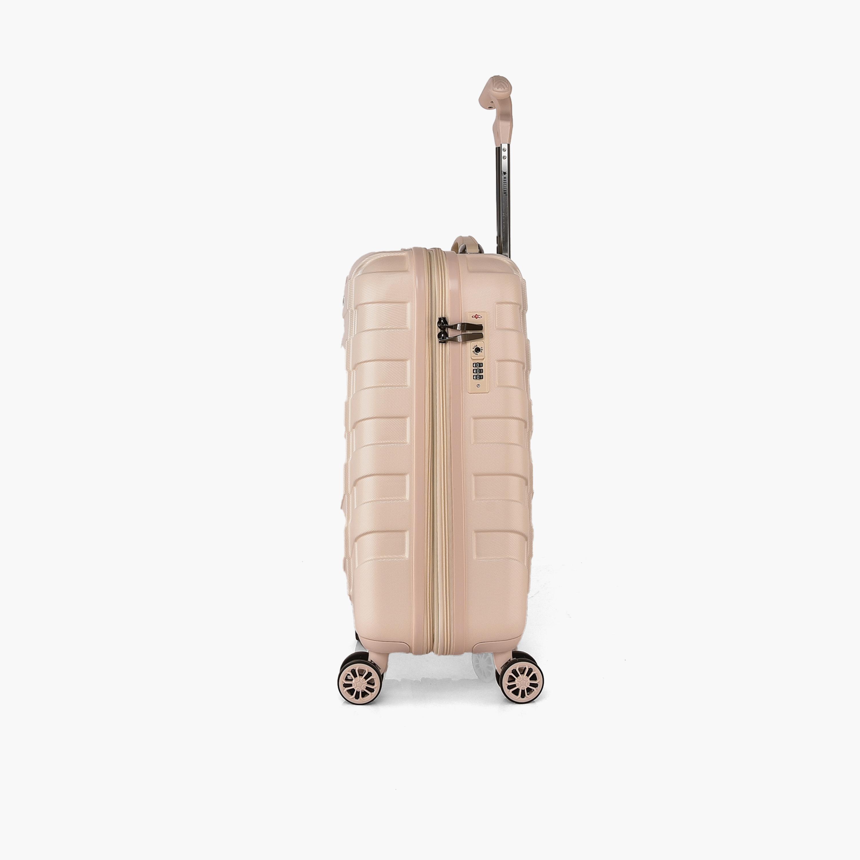 ماجلان- شنطة 55 سم حجم مناسب للمقصورة بلاستيك ABS صلبة بأربع عجلات مزدوجة | HK091-20-travel-luggagesandbags-luggage-image-6