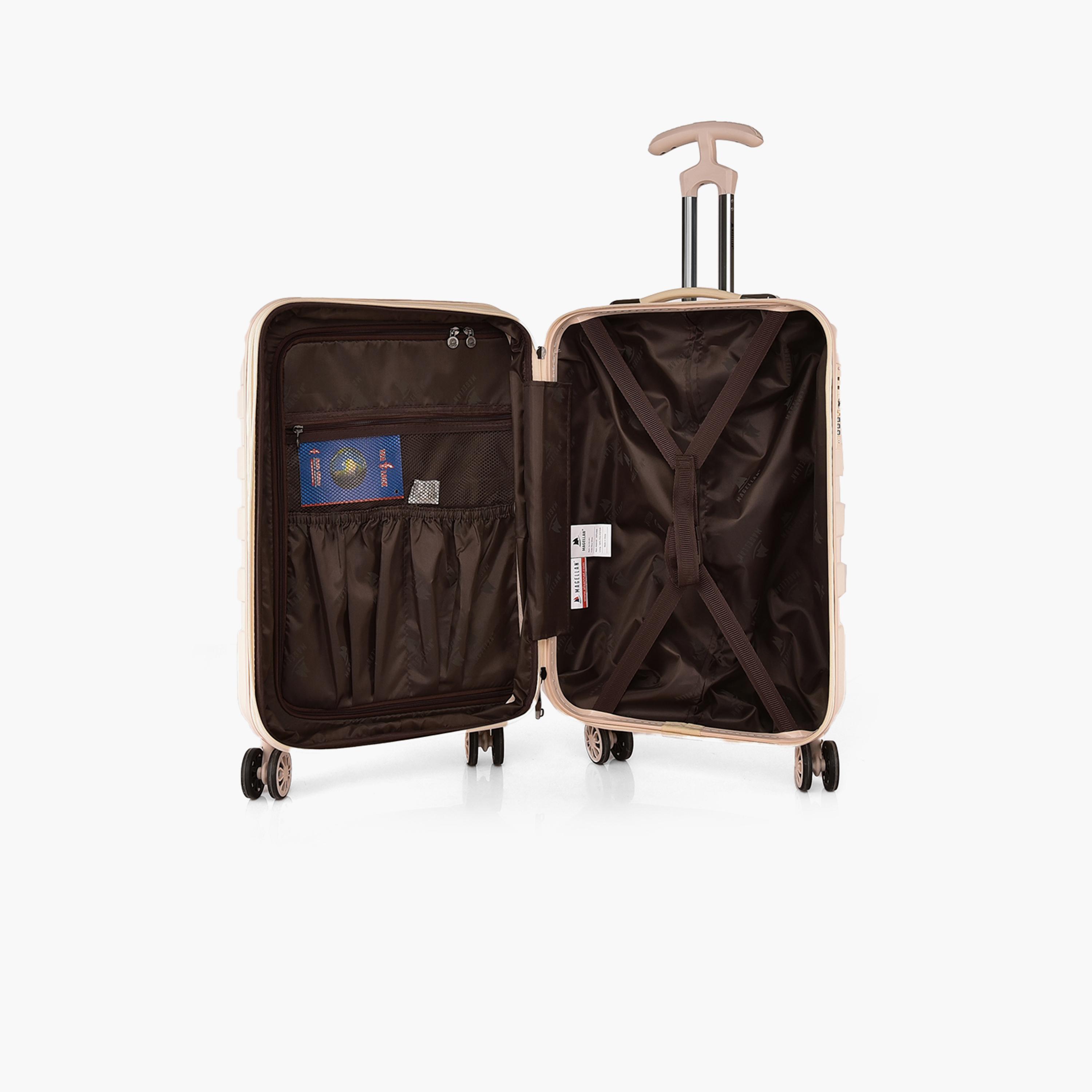 ماجلان- شنطة 55 سم حجم مناسب للمقصورة بلاستيك ABS صلبة بأربع عجلات مزدوجة | HK091-20-travel-luggagesandbags-luggage-image-8