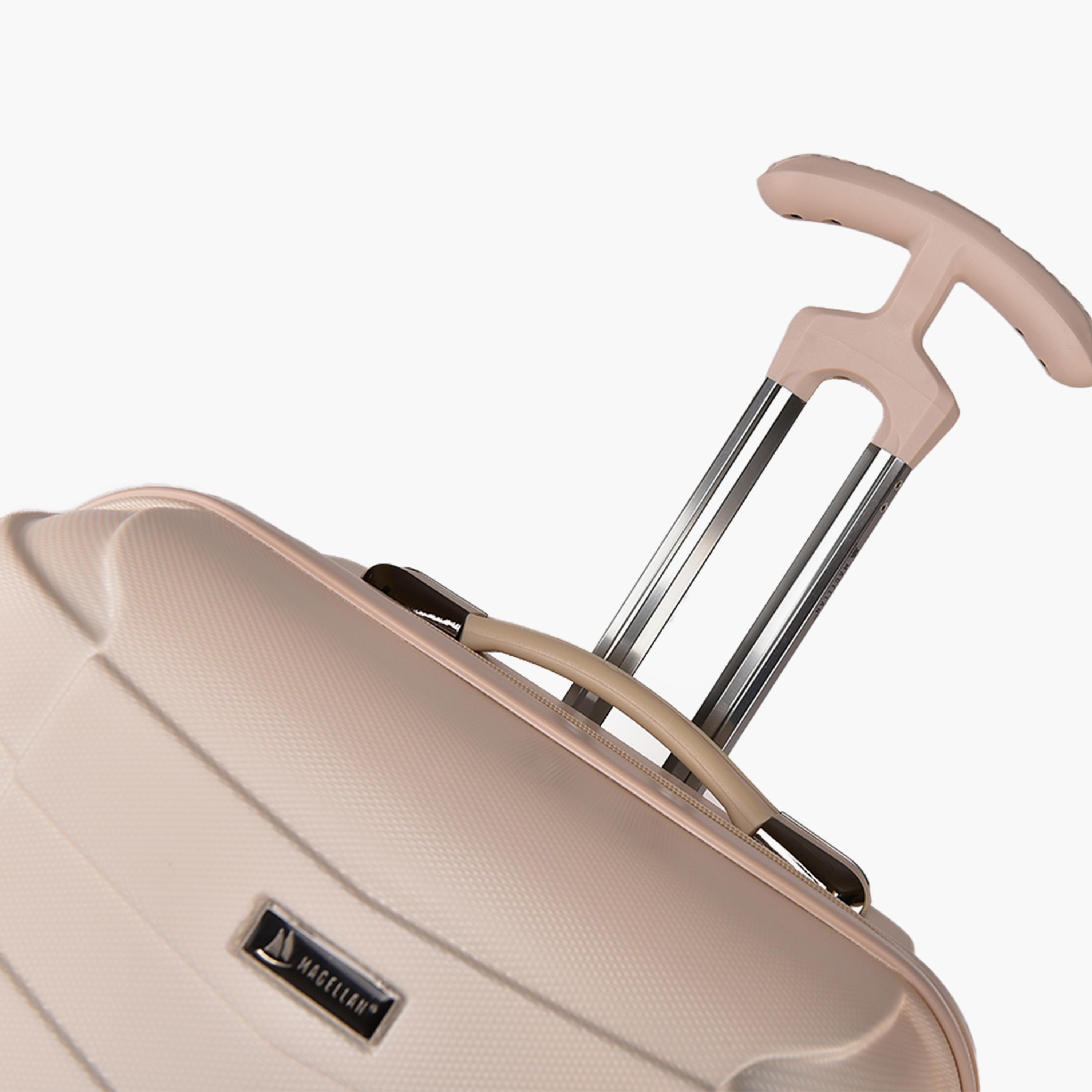 ماجلان- شنطة 55 سم حجم مناسب للمقصورة بلاستيك ABS صلبة بأربع عجلات مزدوجة | HK091-20-travel-luggagesandbags-luggage-image-9
