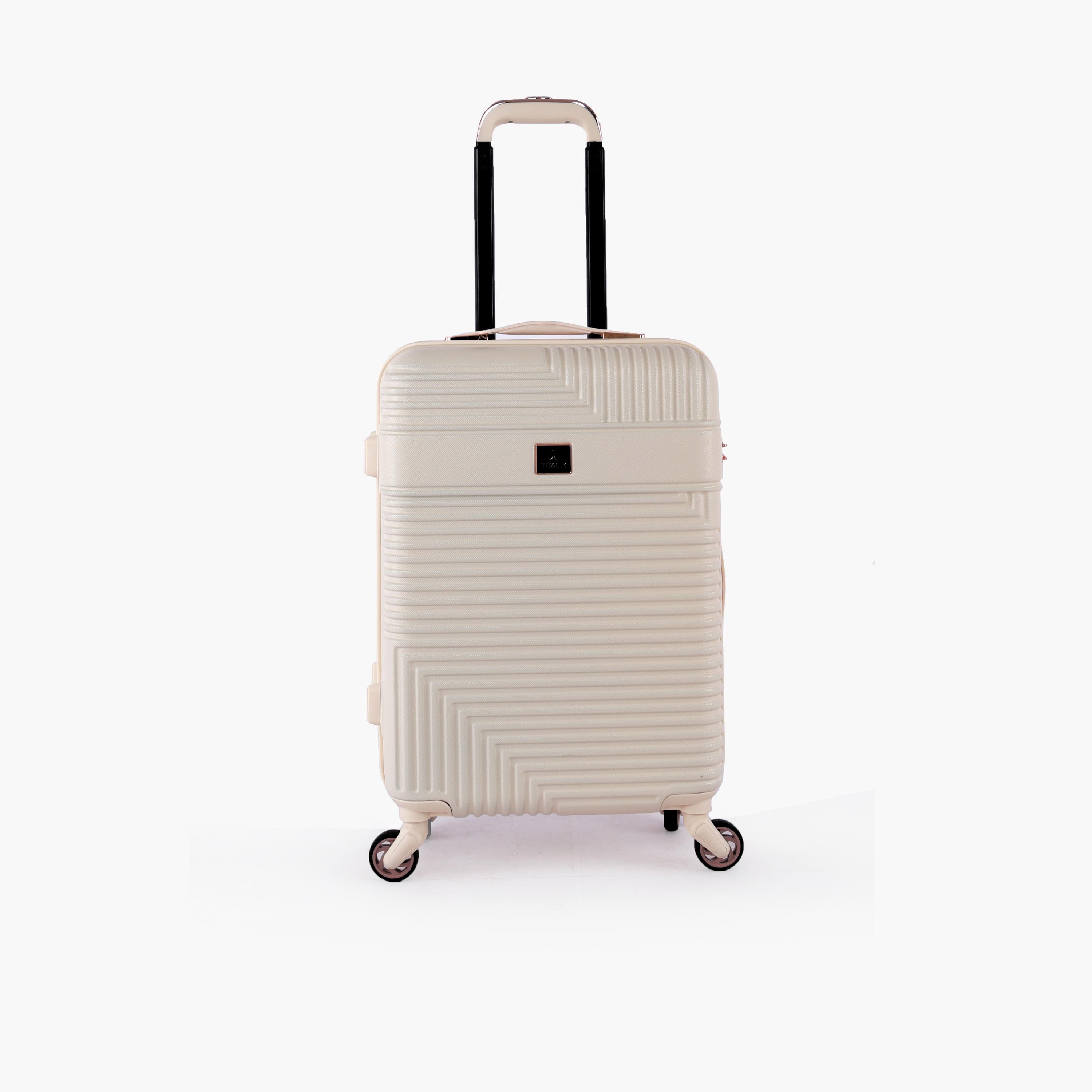 Track 55 CM Cabin ABS Hardcase Four-Wheeler Spinner Trolley Bag with TSA Lock | HK222-20-travel-luggagesandbags-luggage-image-1
