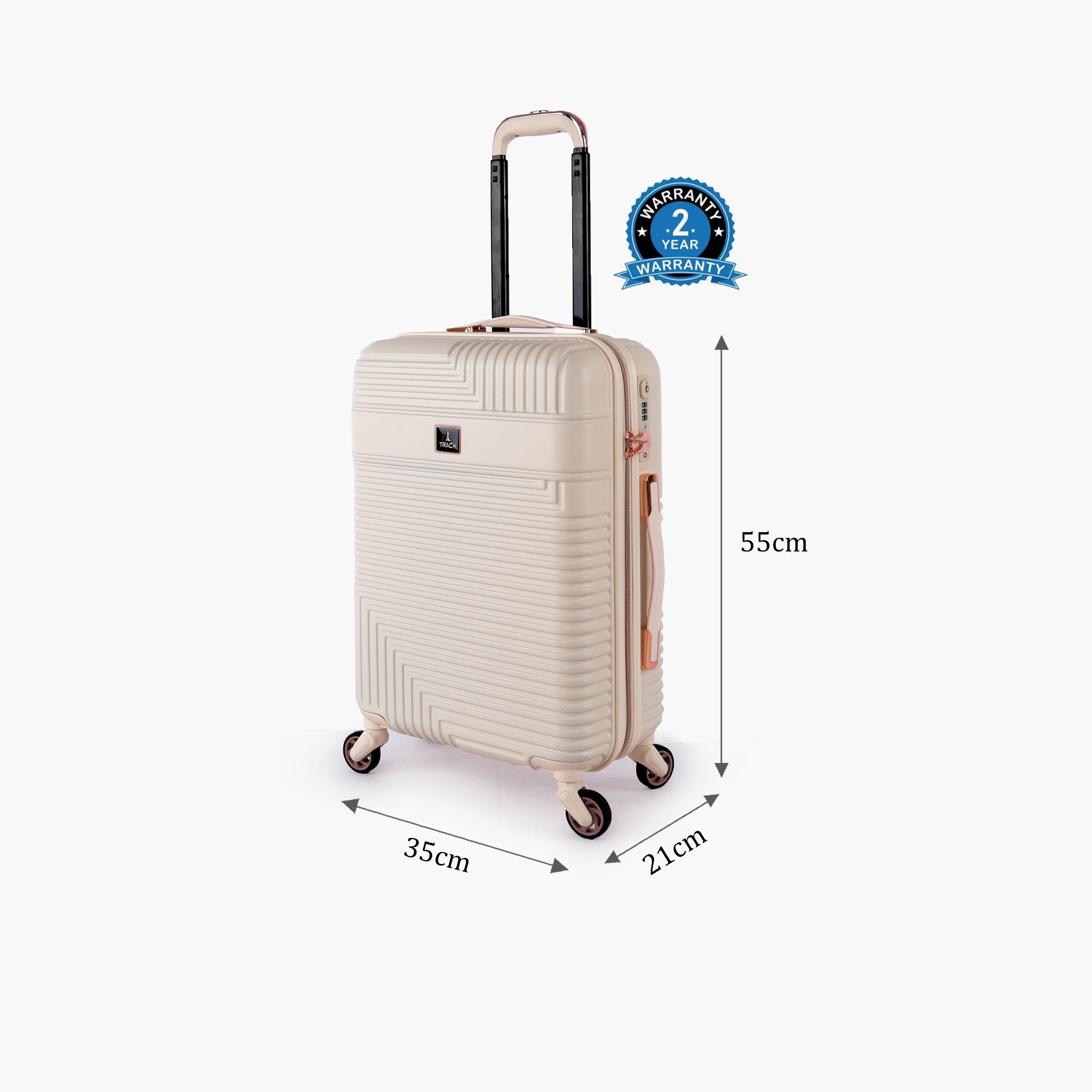 Track 55 CM Cabin ABS Hardcase Four-Wheeler Spinner Trolley Bag with TSA Lock | HK222-20-travel-luggagesandbags-luggage-image-3