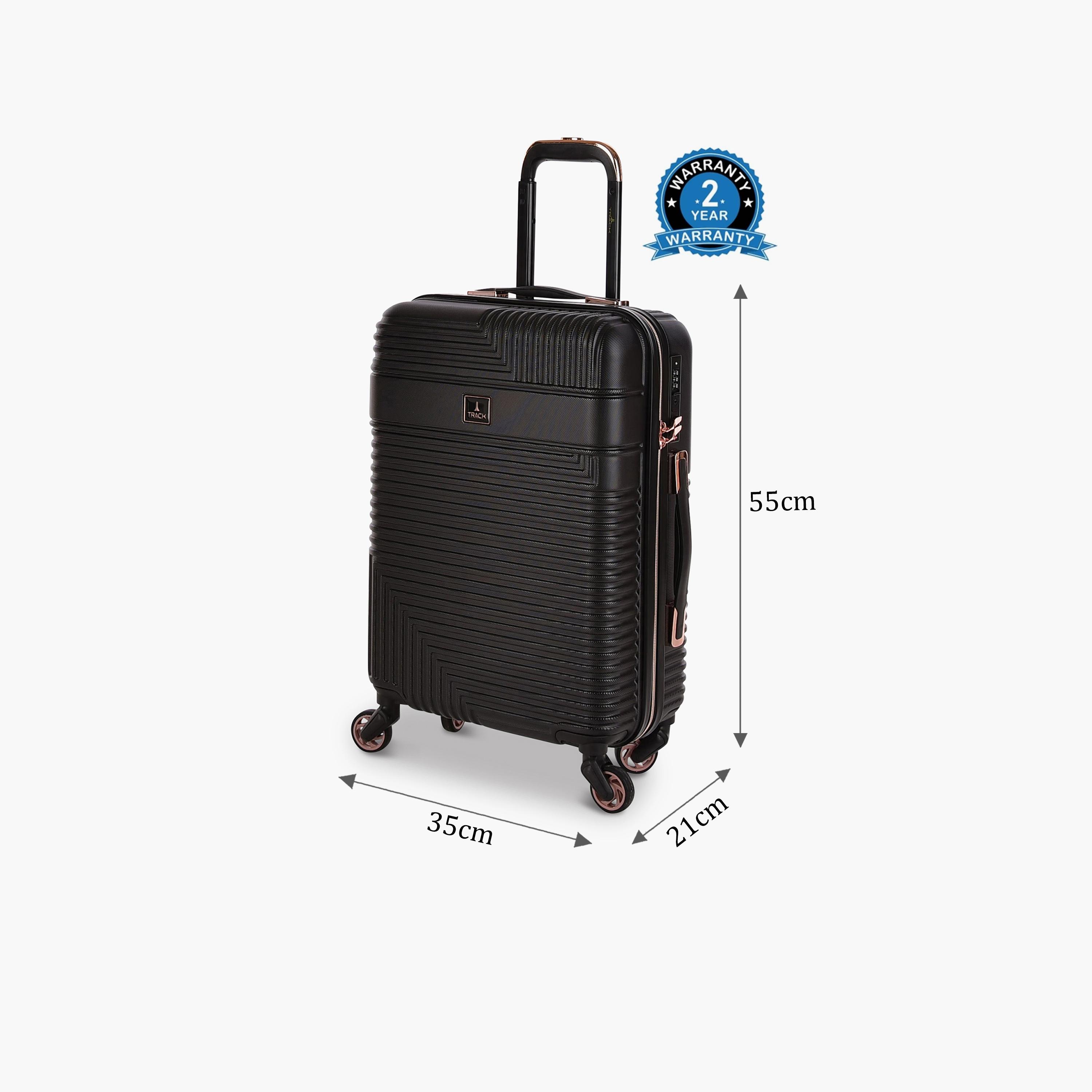 Track 55 CM Cabin ABS Hardcase Four-Wheeler Spinner Trolley Bag with TSA Lock | HK222-20-travel-luggagesandbags-luggage-image-3