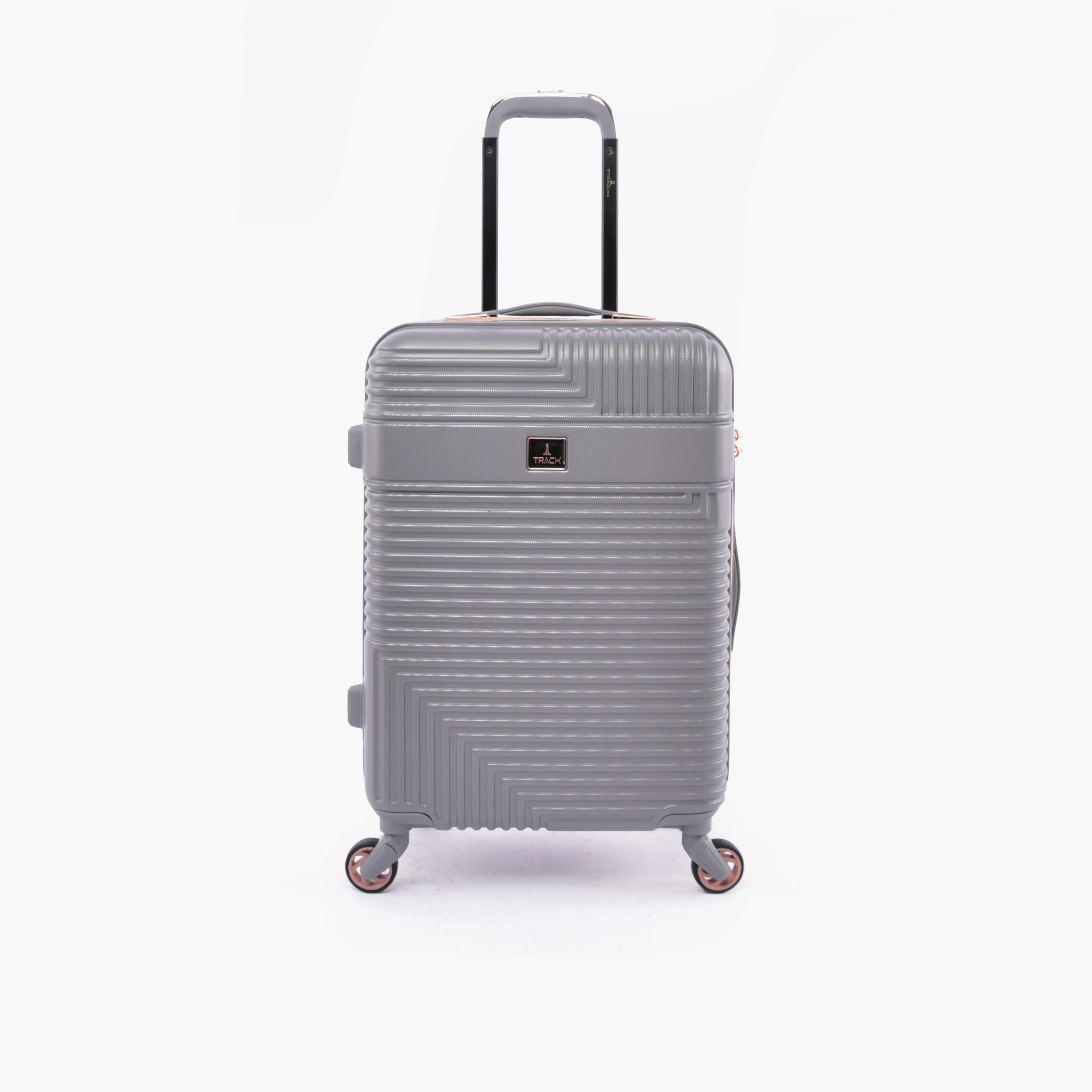 Track 55 CM Cabin ABS Hardcase Four-Wheeler Spinner Trolley Bag with TSA Lock | HK222-20-travel-luggagesandbags-luggage-image-1