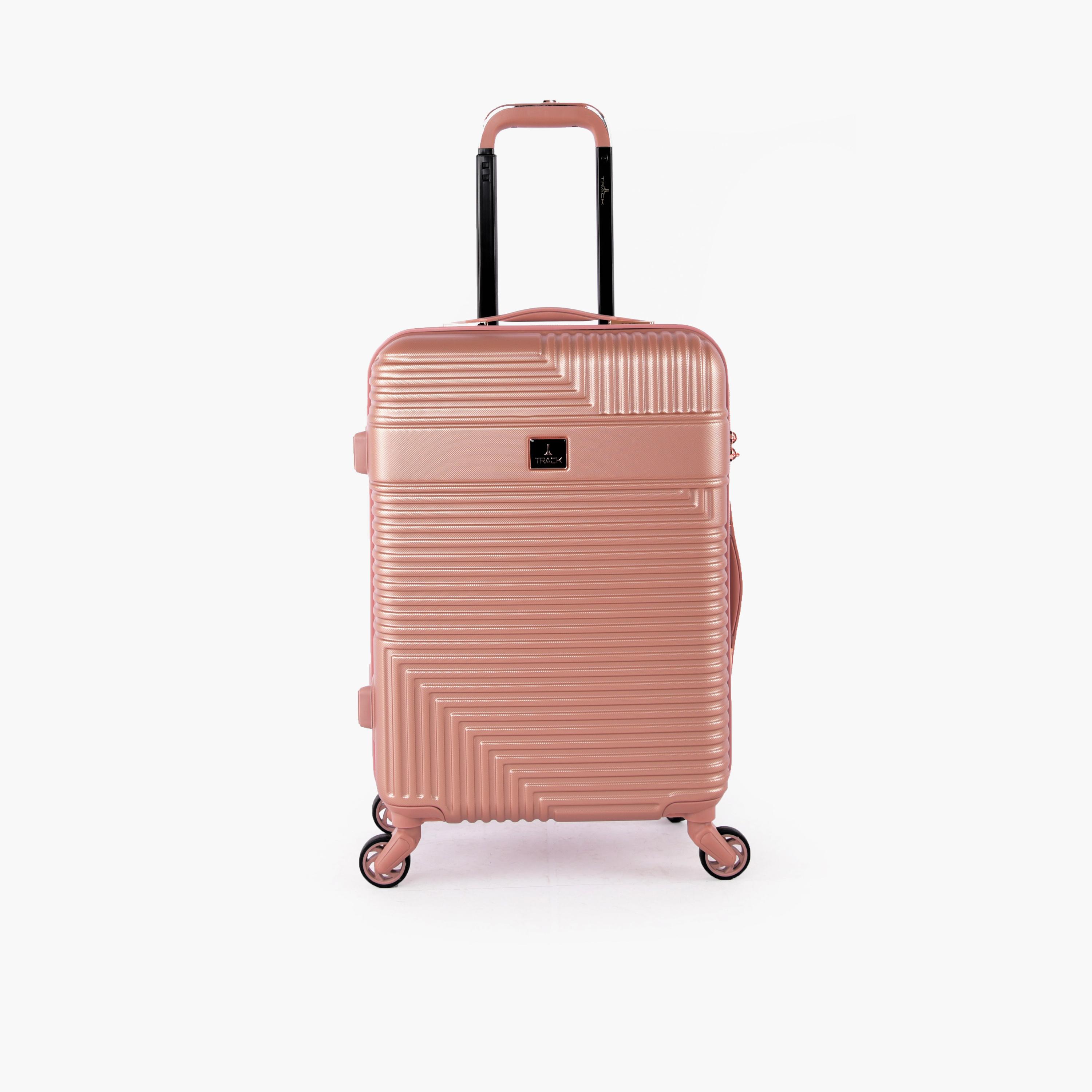 Track 55 CM Cabin ABS Hardcase Four-Wheeler Spinner Trolley Bag with TSA Lock | HK222-20-travel-luggagesandbags-luggage-image-1