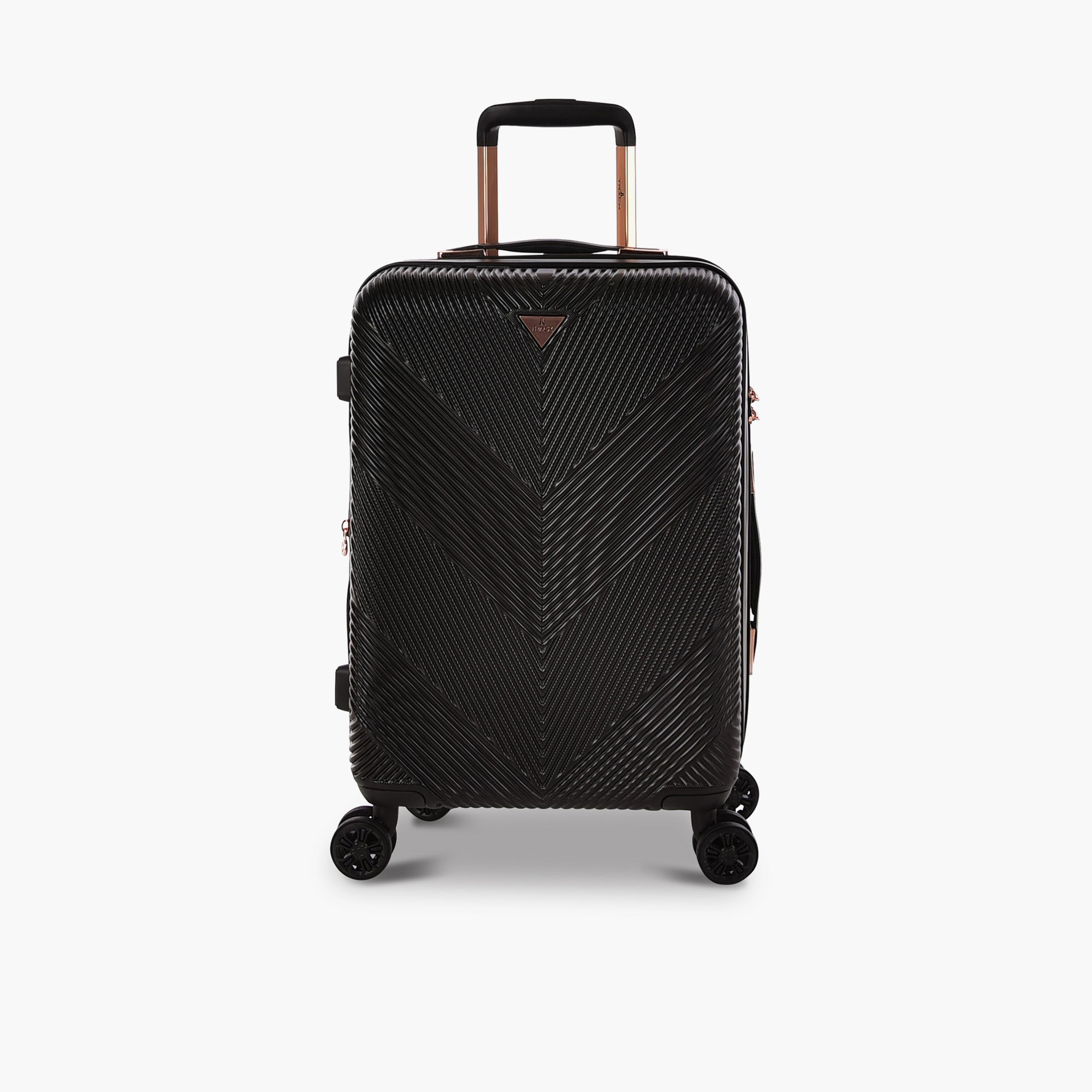 تراك- شنطة بأربع عجلات دوارة حجم مناسب للمقصورة بلاستيك ABS 55 سم مع قفل TSA | HK304-20-travel-luggagesandbags-luggage-image-1