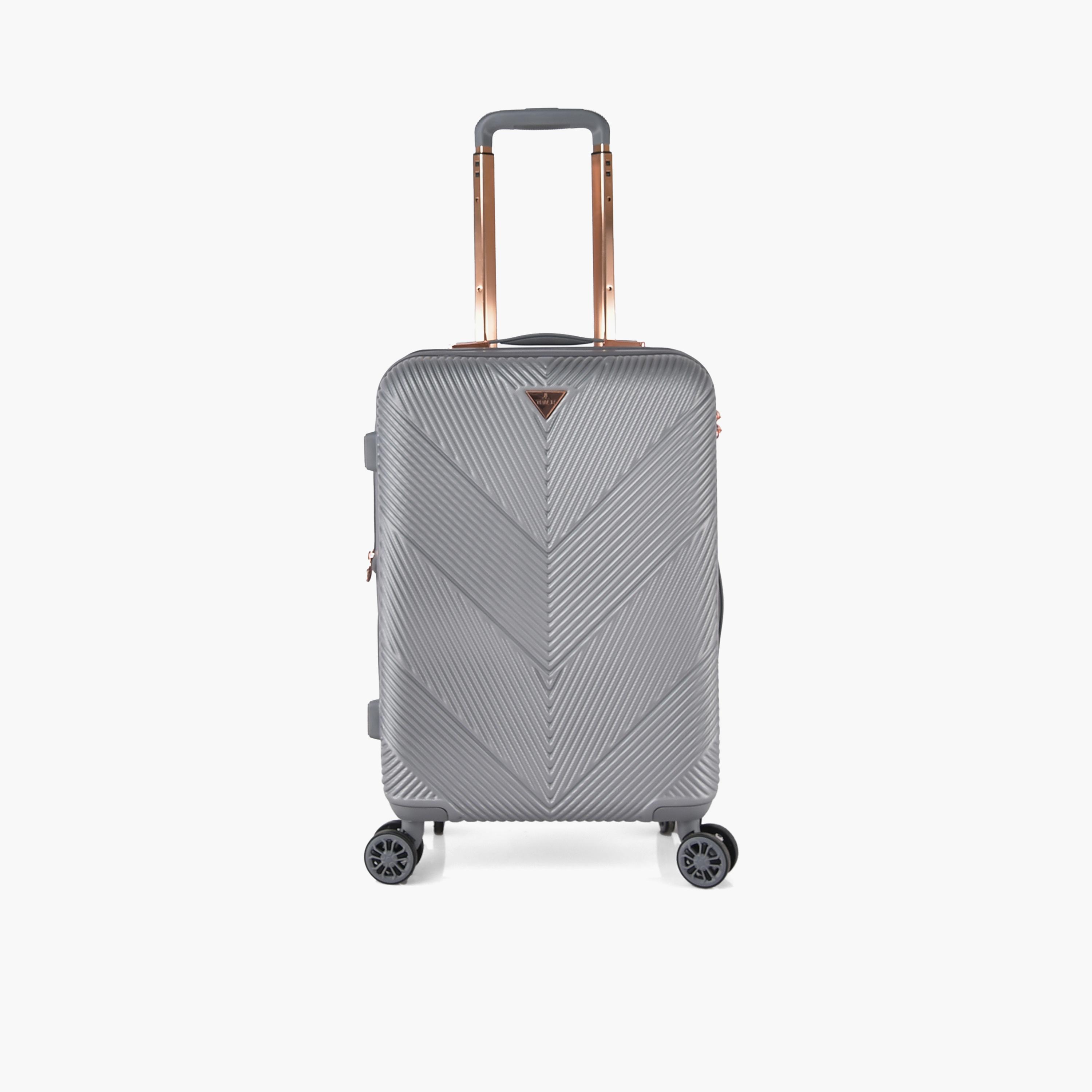 Track 55 CM Cabin ABS Hardcase Four-Wheeler Spinner Trolley Bag with TSA Lock | HK304-20 -travel-luggagesandbags-luggage-image-1
