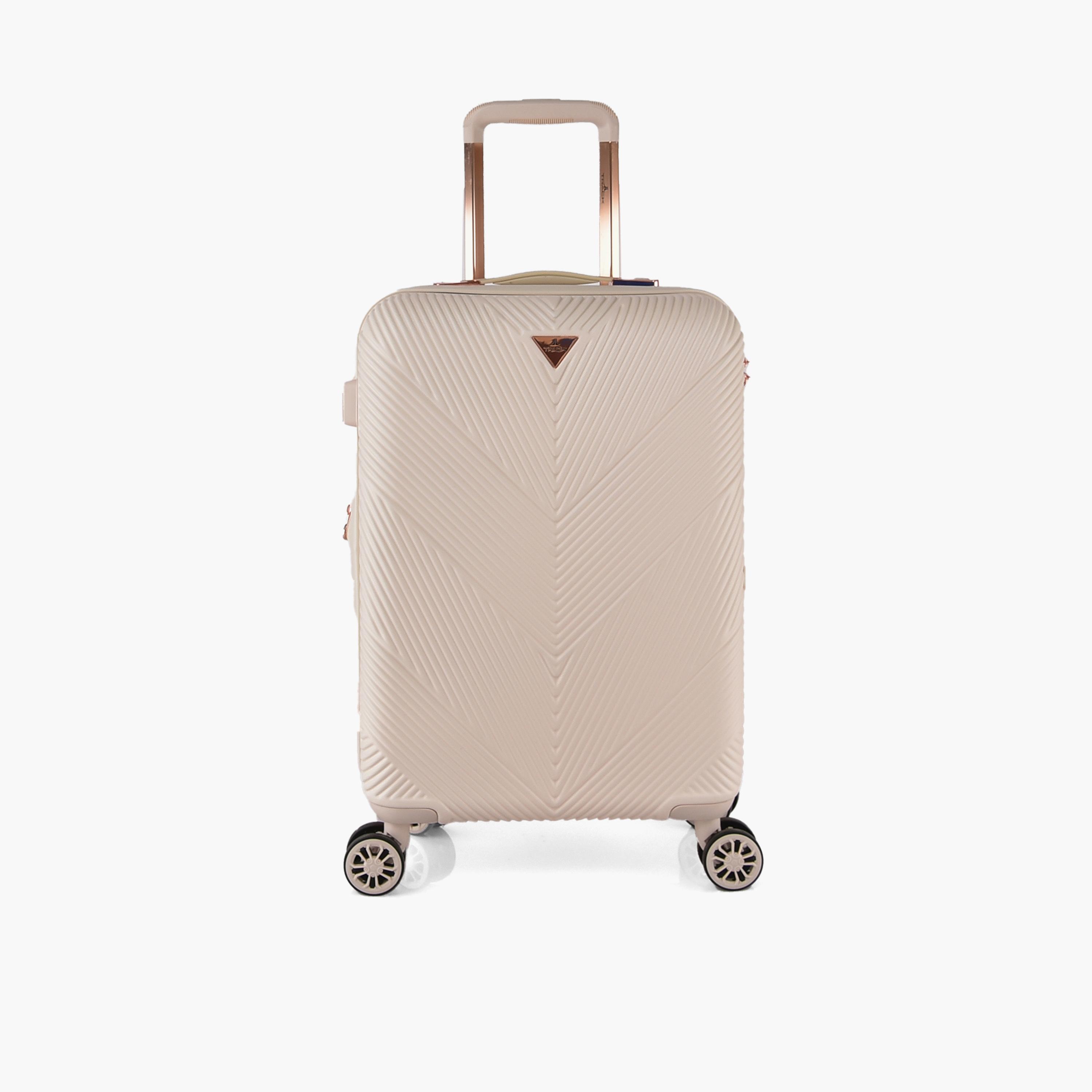 تراك- شنطة بأربع عجلات دوارة حجم مناسب للمقصورة بلاستيك ABS 55 سم مع قفل TSA | HK304-20-travel-luggagesandbags-luggage-image-1
