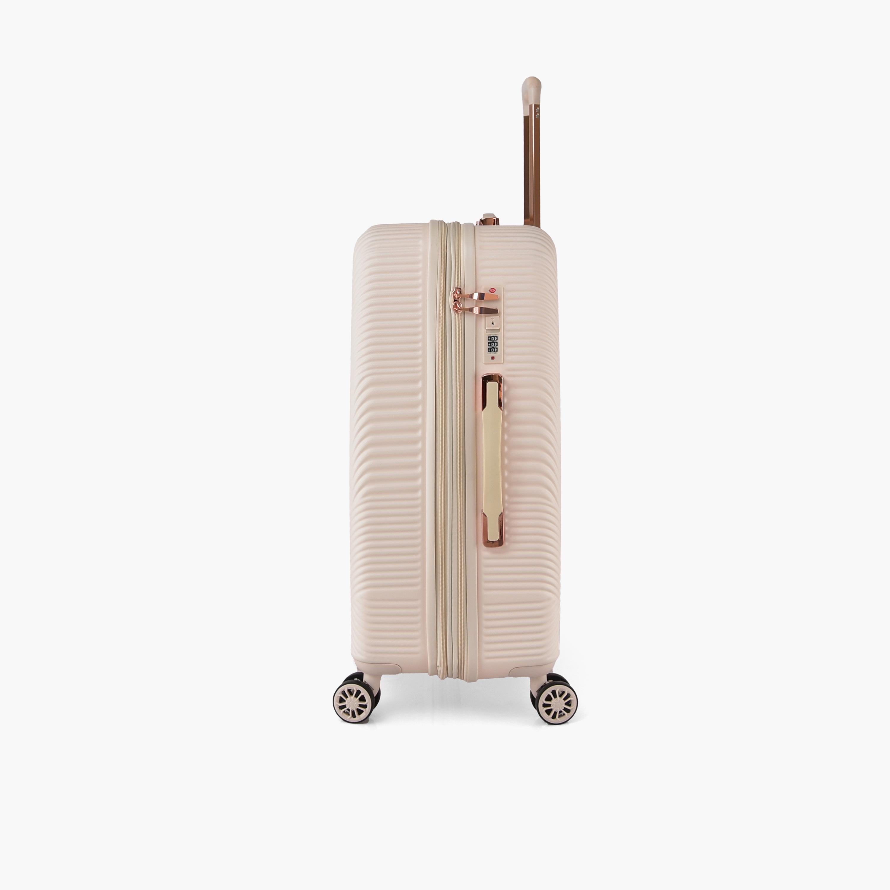 تراك- شنطة بأربع عجلات دوارة حجم مناسب للمقصورة بلاستيك ABS 55 سم مع قفل TSA | HK304-20-travel-luggagesandbags-luggage-image-6