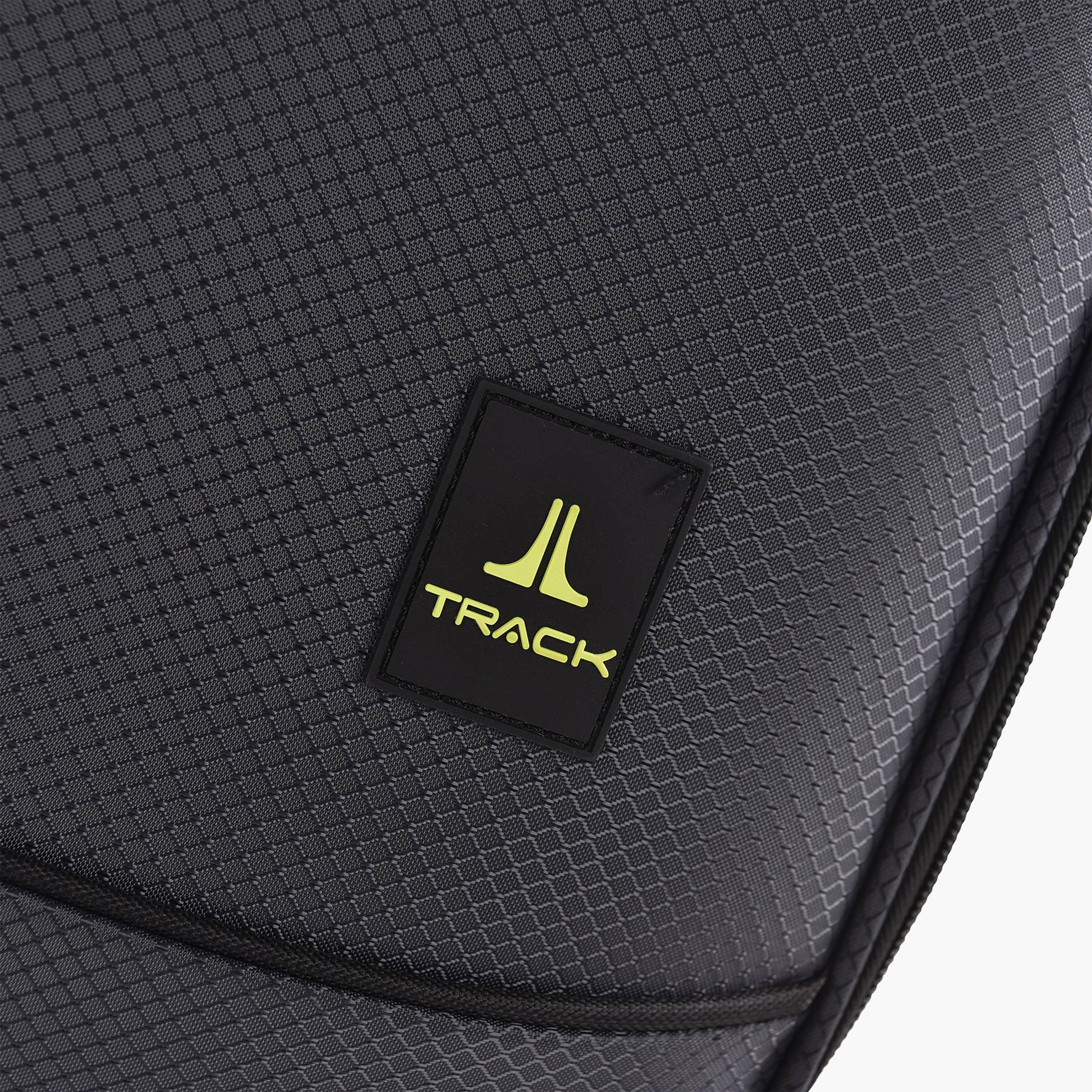 Track 55 CM Cabin Textile Softcase Four-Wheeler Spinner Trolley Bag with Combination Lock | LG001-20 -travel-luggagesandbags-luggage-image-9