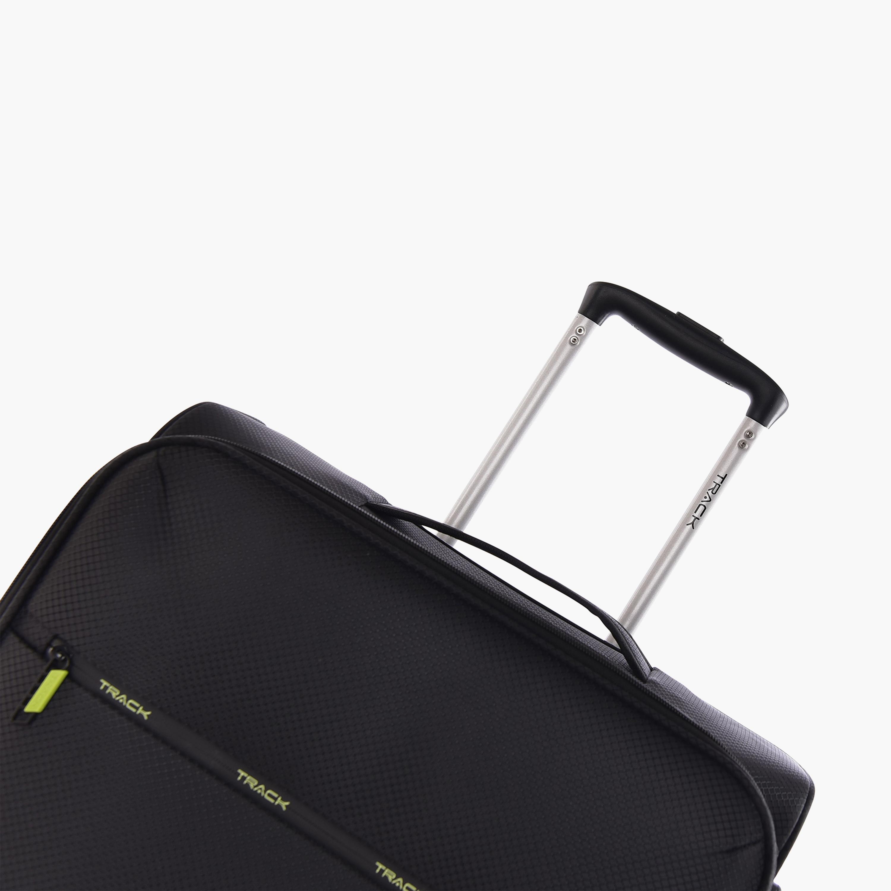 Track 55 CM Cabin Textile Softcase Four-Wheeler Spinner Trolley Bag with Combination Lock | LG001-20 -travel-luggagesandbags-luggage-image-7