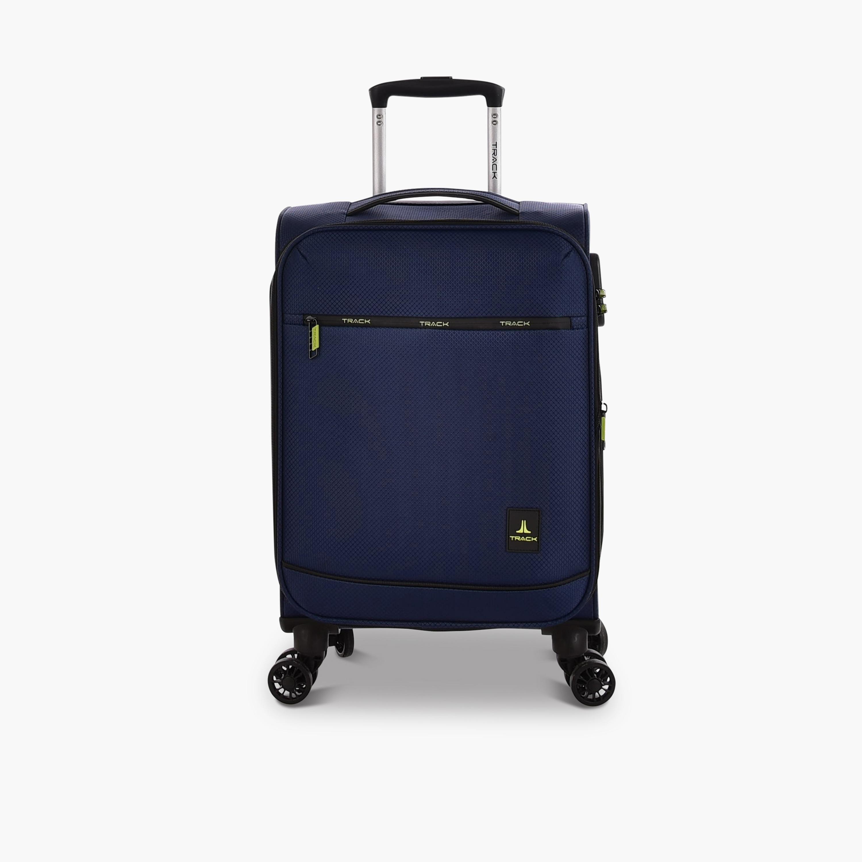 تراك- شنطة 55 سم حجم مناسب للمقصورة بأربع عجلات مع قفل مركب | LG001-20-travel-luggagesandbags-luggage-image-1
