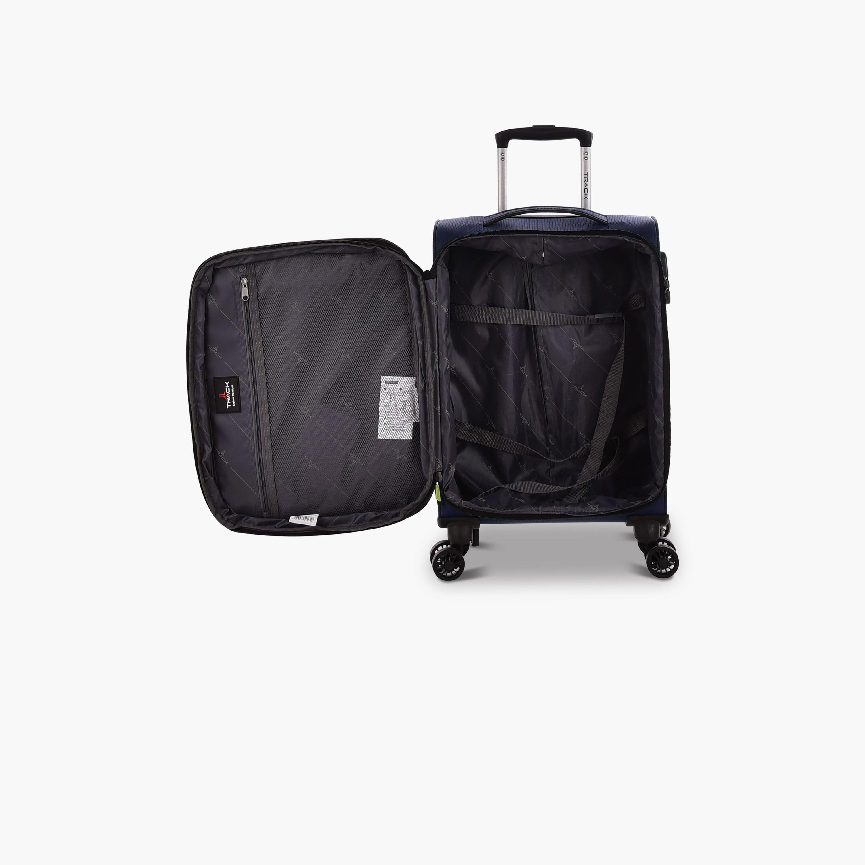 تراك- شنطة 55 سم حجم مناسب للمقصورة بأربع عجلات مع قفل مركب | LG001-20-travel-luggagesandbags-luggage-image-6