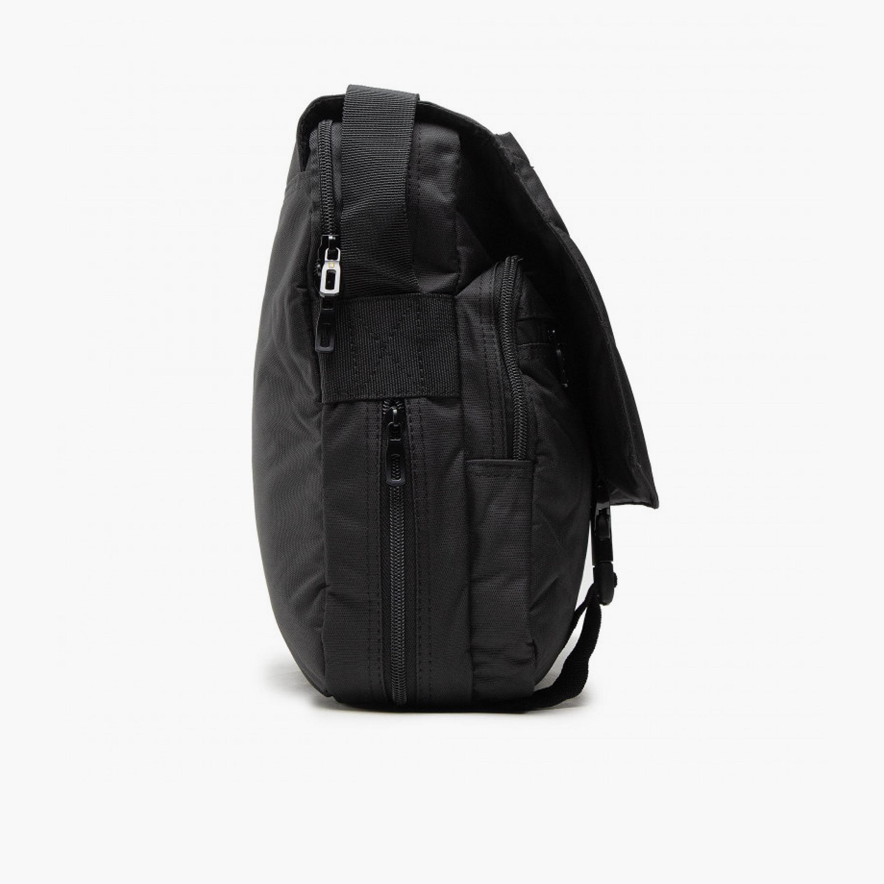 National Geographic Polyester Shoulder Bag with Flap Closure and Adjustable Strap | N00709-men-bags-image-4