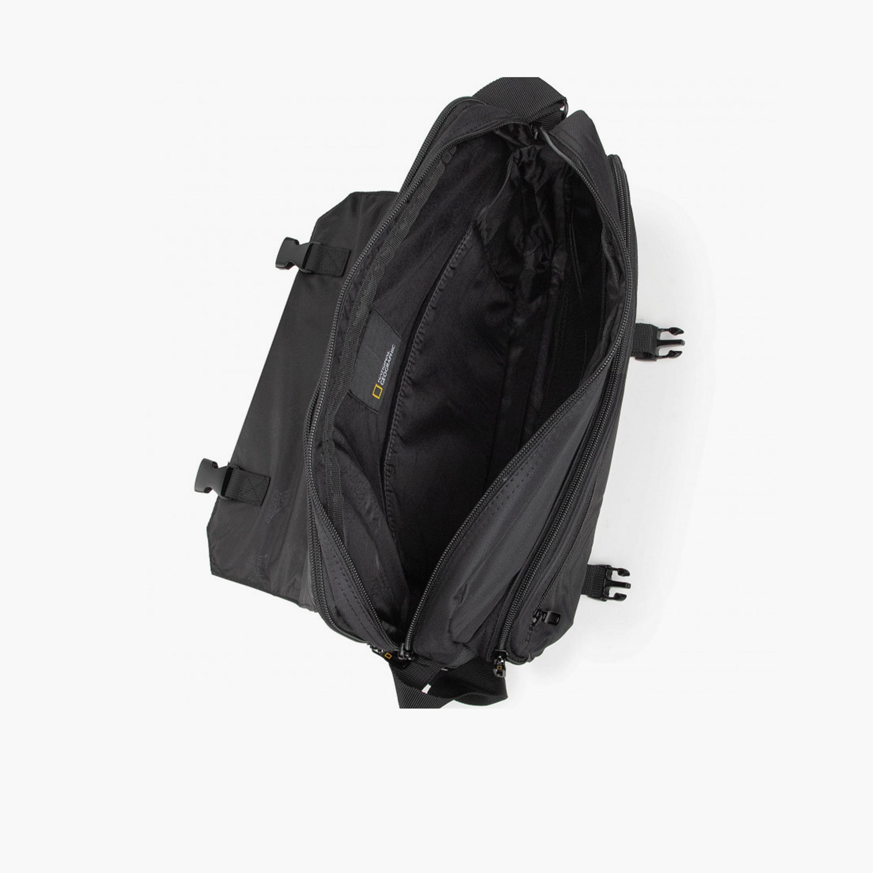 National Geographic Polyester Shoulder Bag with Flap Closure and Adjustable Strap | N00709-men-bags-image-6