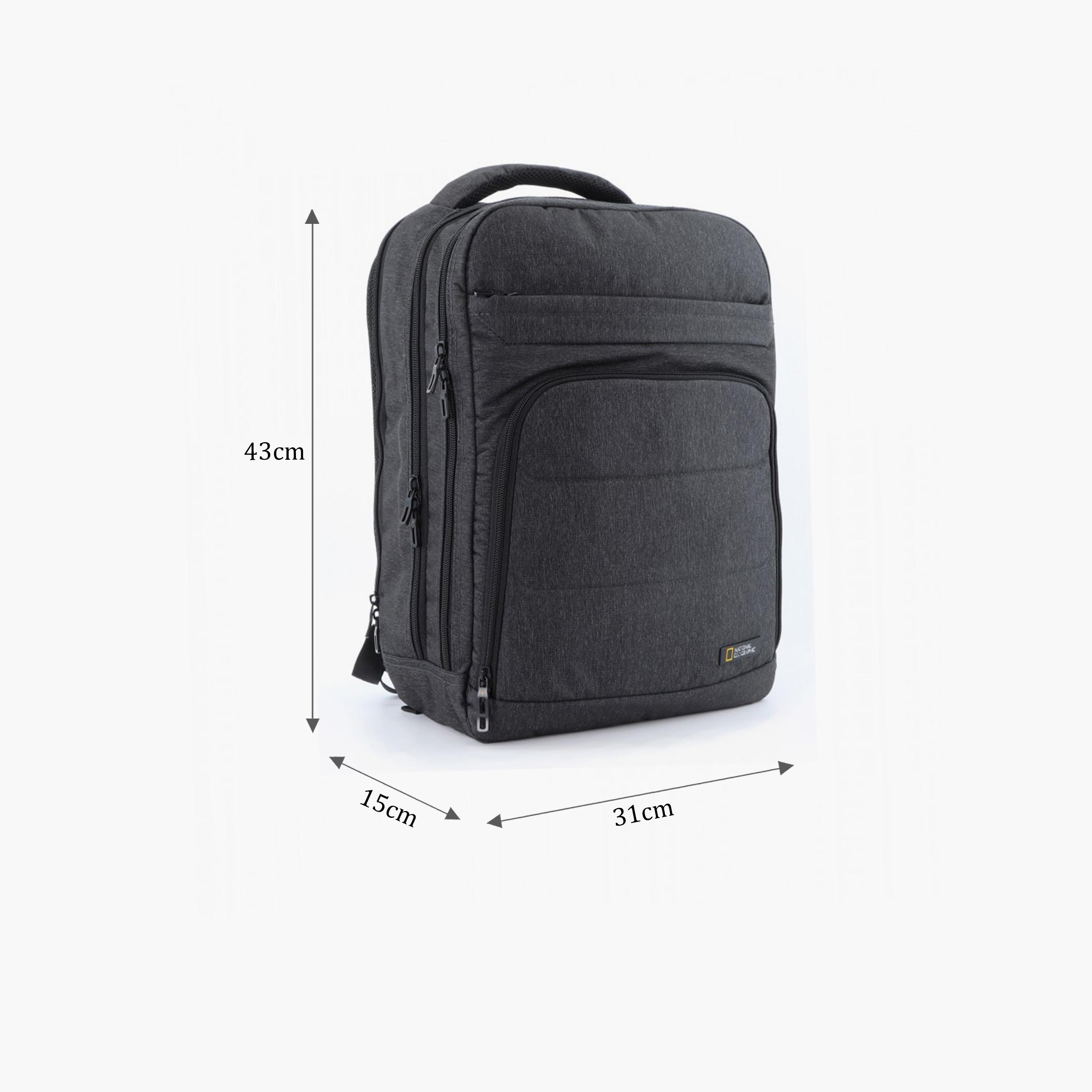 ناشيونال جيوغرافيك- شنطة ظهر بوليستر 17 إنش للسفر والكمبيوتر المحمول | N000710-men-bags-image-2