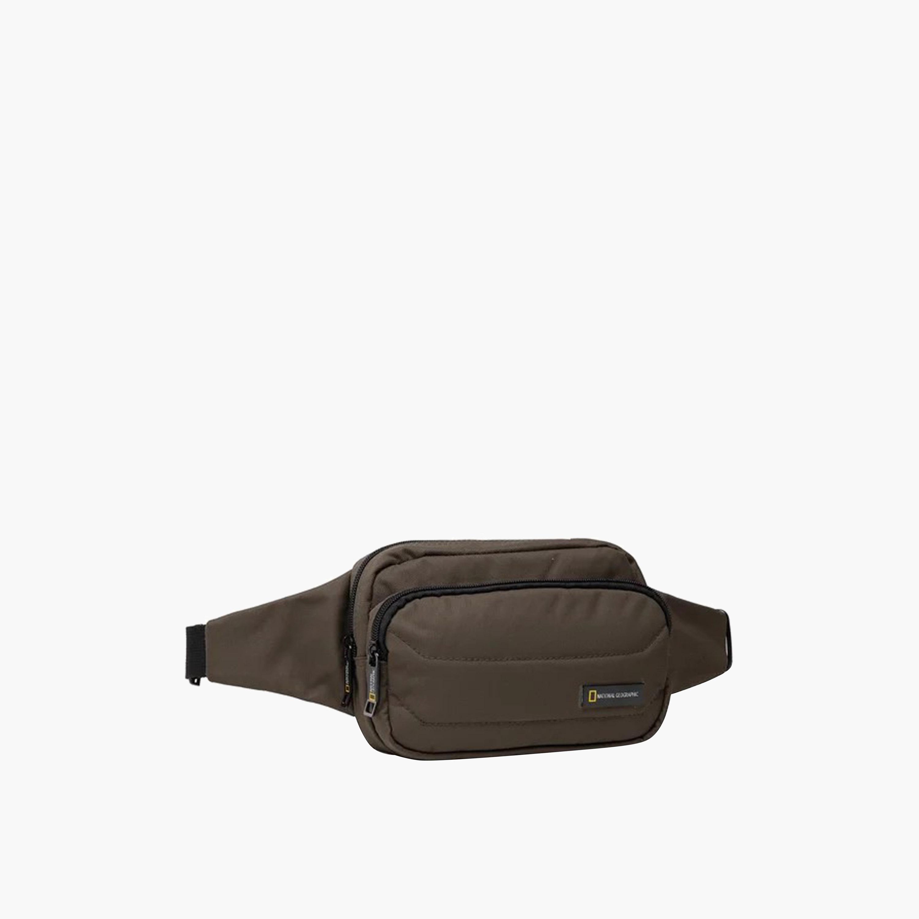 National Geographic 13 Inch Polyester Textured Waist Bags with Zipper | N00718-travel-accessories-image-2