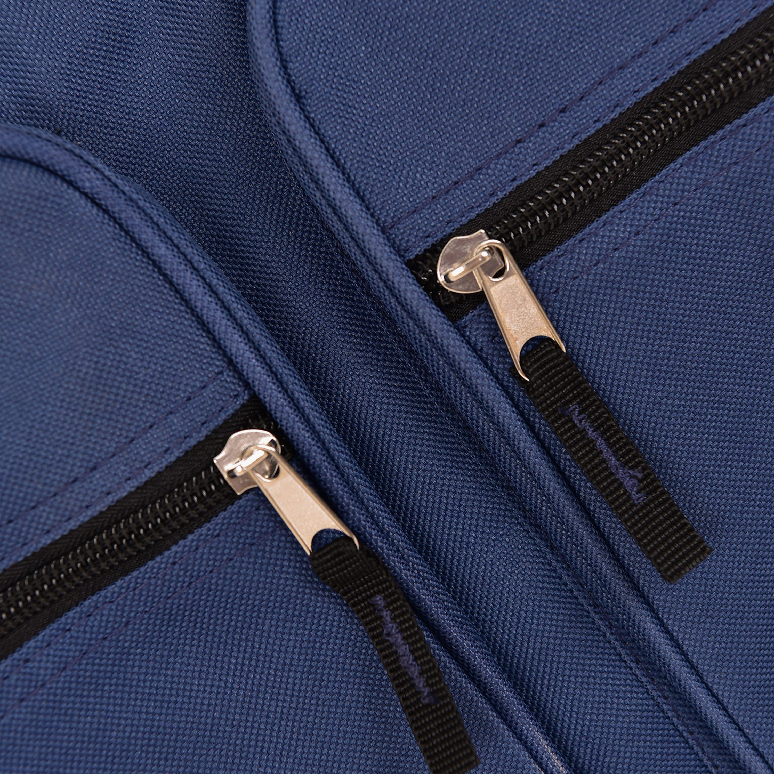 New Travel 24 Inch Fabric Duffel Bag, Carry On Travel Bag, Spacious, Zippered and with Front Pockets for Sports, Gym, Yoga and More | N09-24-travel-luggagesandbags-dufflebags-image-7