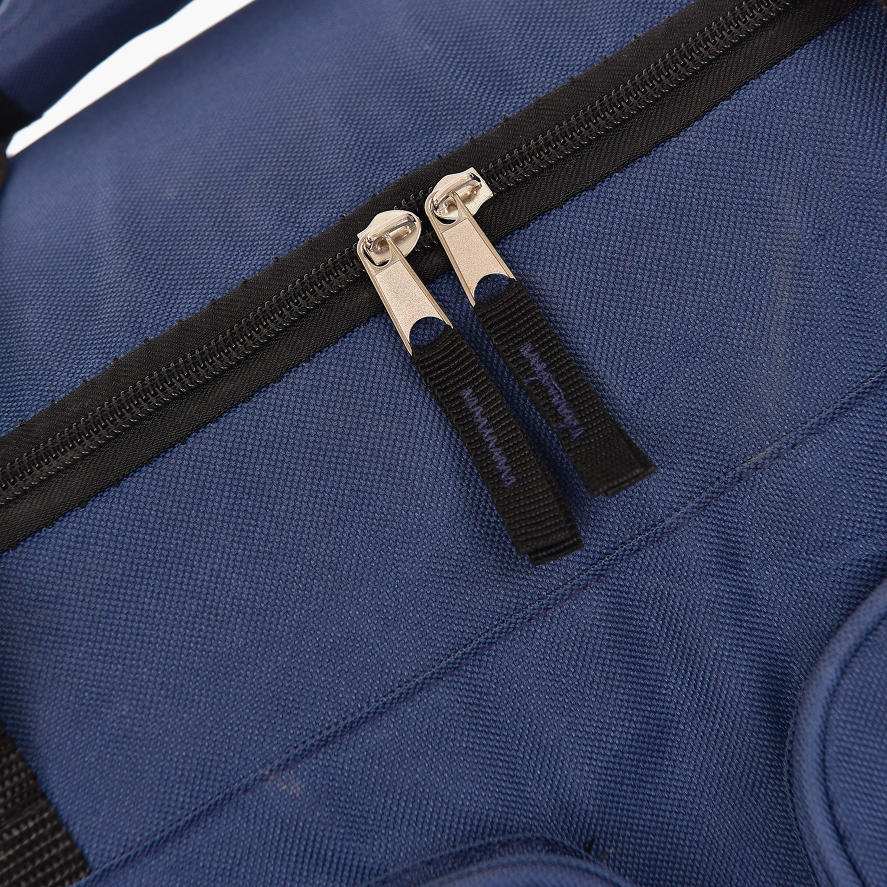 New Travel 26 Inch Polyester Textured Double Handle Duffle Bags with Zipper Closure and Adjustable Strap | N09-26-travel-luggagesandbags-dufflebags-image-4