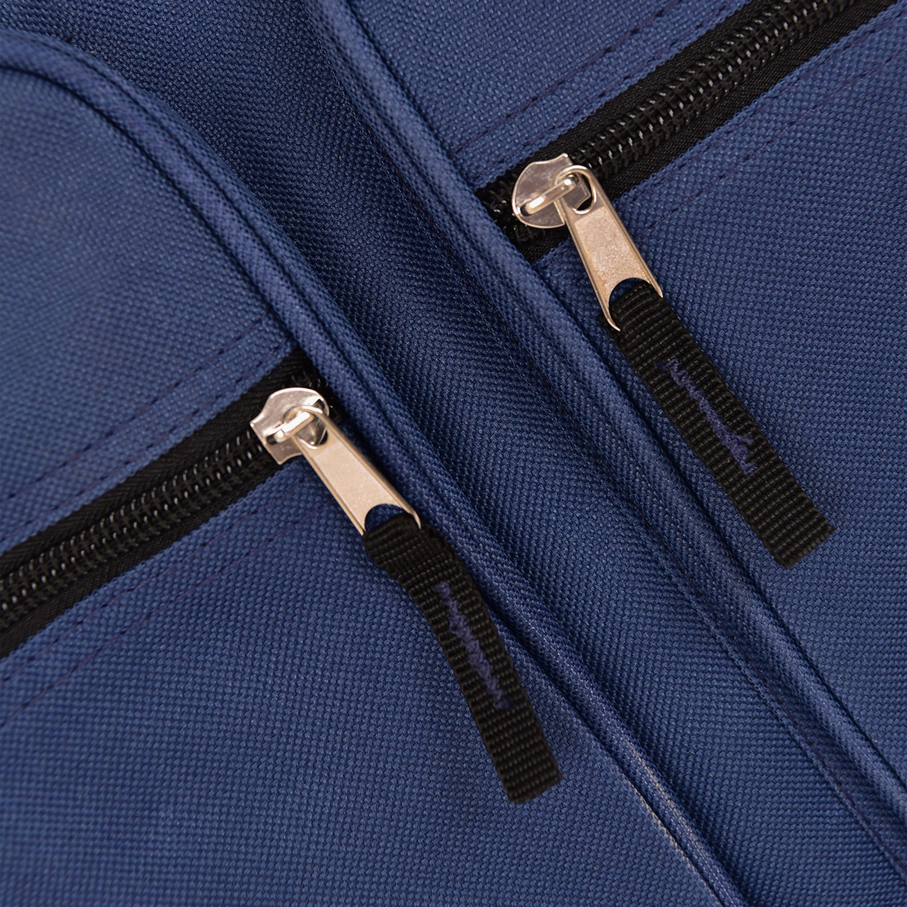New Travel 26 Inch Polyester Textured Double Handle Duffle Bags with Zipper Closure and Adjustable Strap | N09-26-travel-luggagesandbags-dufflebags-image-7
