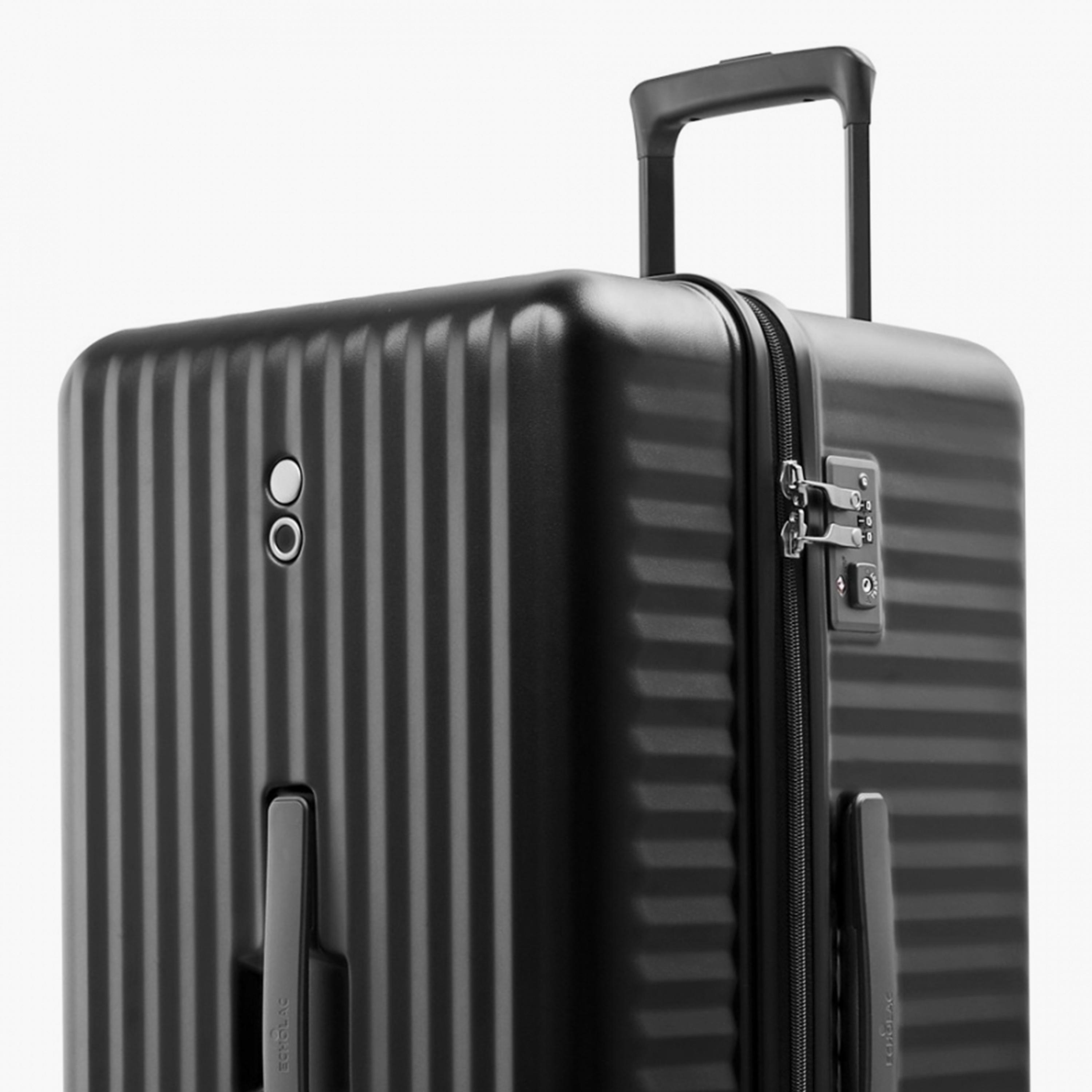 Echolac 65 CM Medium Check-in Polycarbonate with ABS Hardcase Four-Wheeler Double Trolley Bag | PC183K-26 -travel-luggagesandbags-luggage-image-10