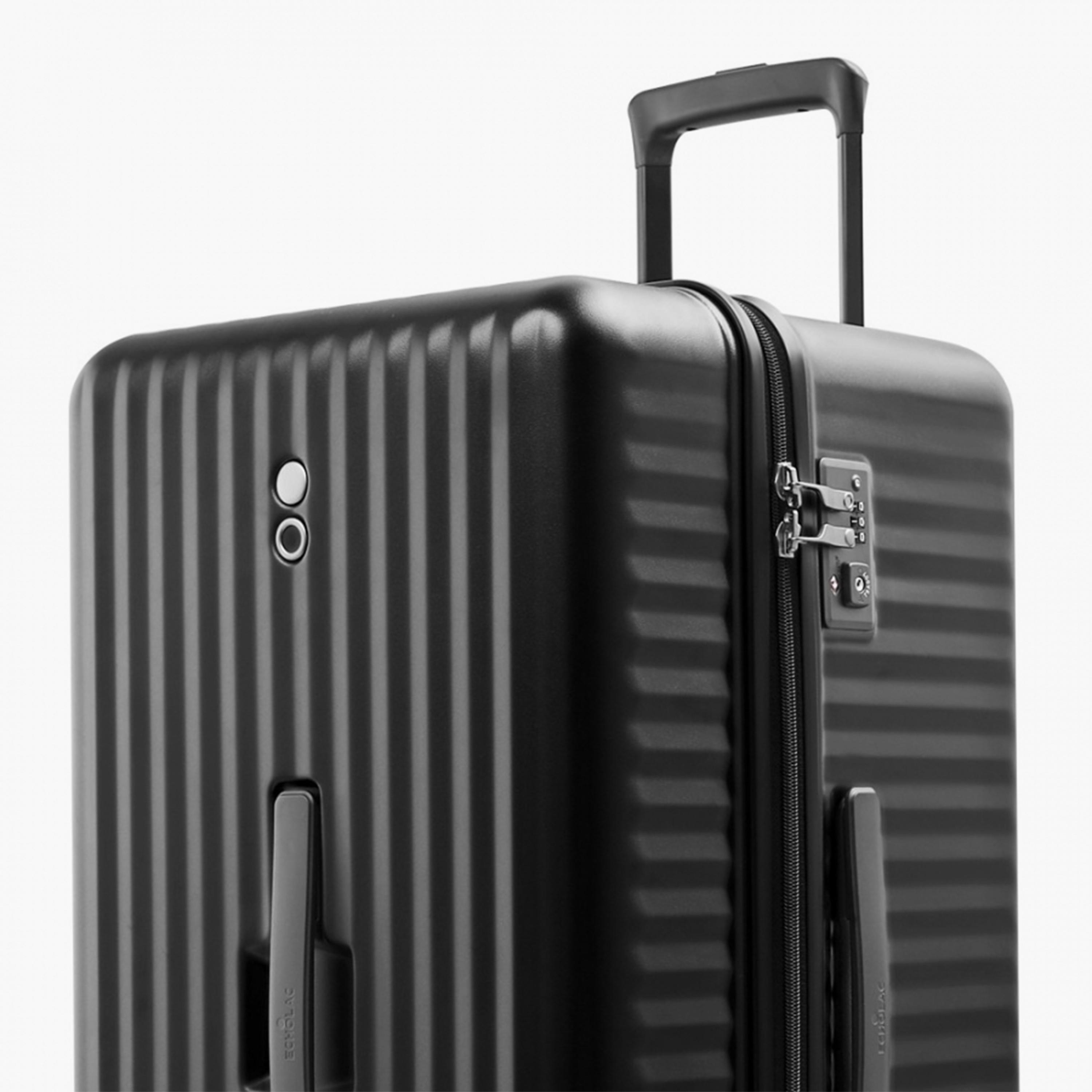 Echolac 75 CM Large Check-in Polycarbonate with ABS Hardcase Four-Wheeler Double Trolley Bag | PC183K-28-travel-luggagesandbags-luggage-image-10