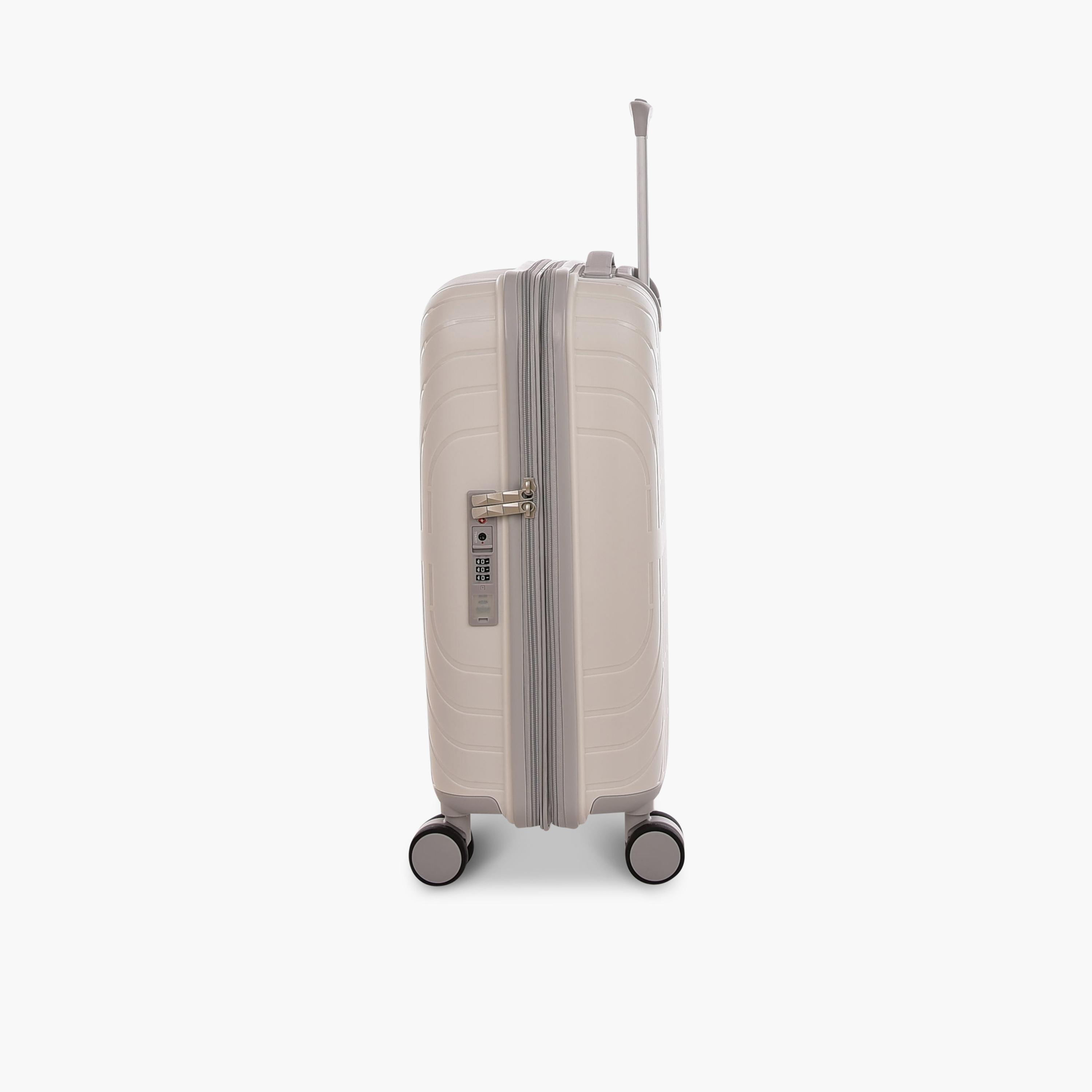 Magellan 56.5 CM Cabin Polypropylene Hardcase Four-Wheeler Double Trolley Bag | PPT014-20 -travel-luggagesandbags-luggage-image-6