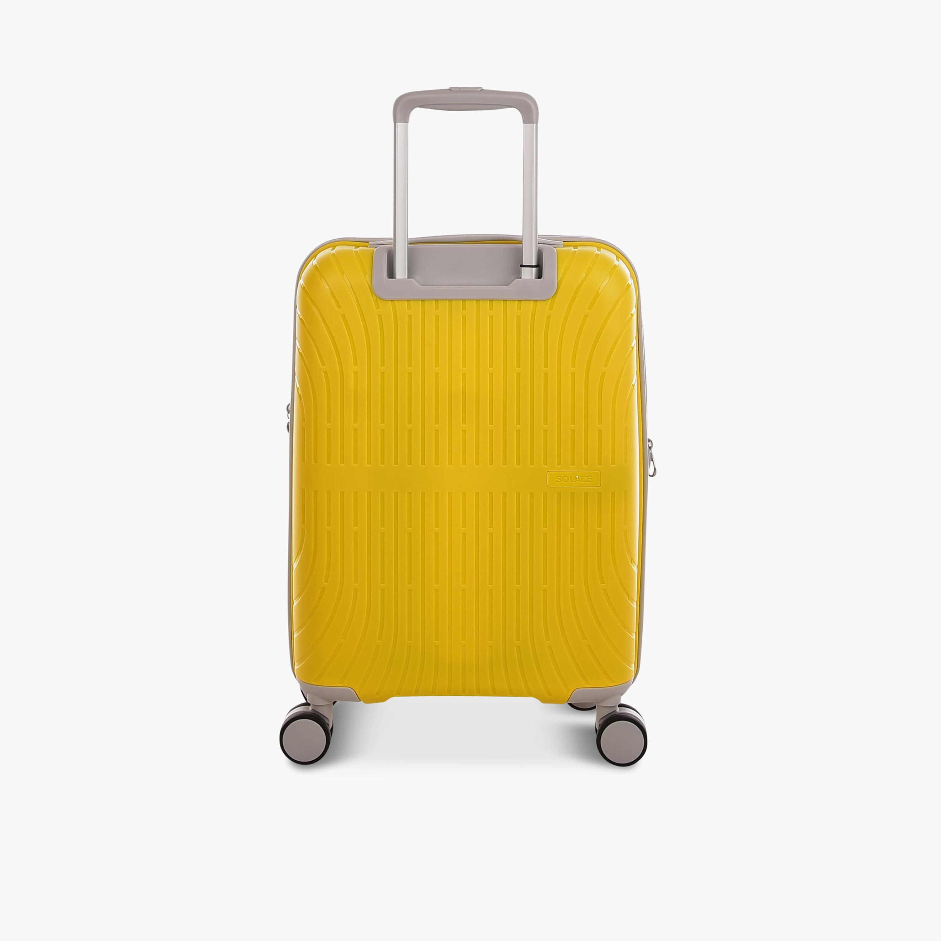 Magellan 56.5 CM Cabin Polypropylene Hardcase Four-Wheeler Double Trolley Bag | PPT014-20 -travel-luggagesandbags-luggage-image-7