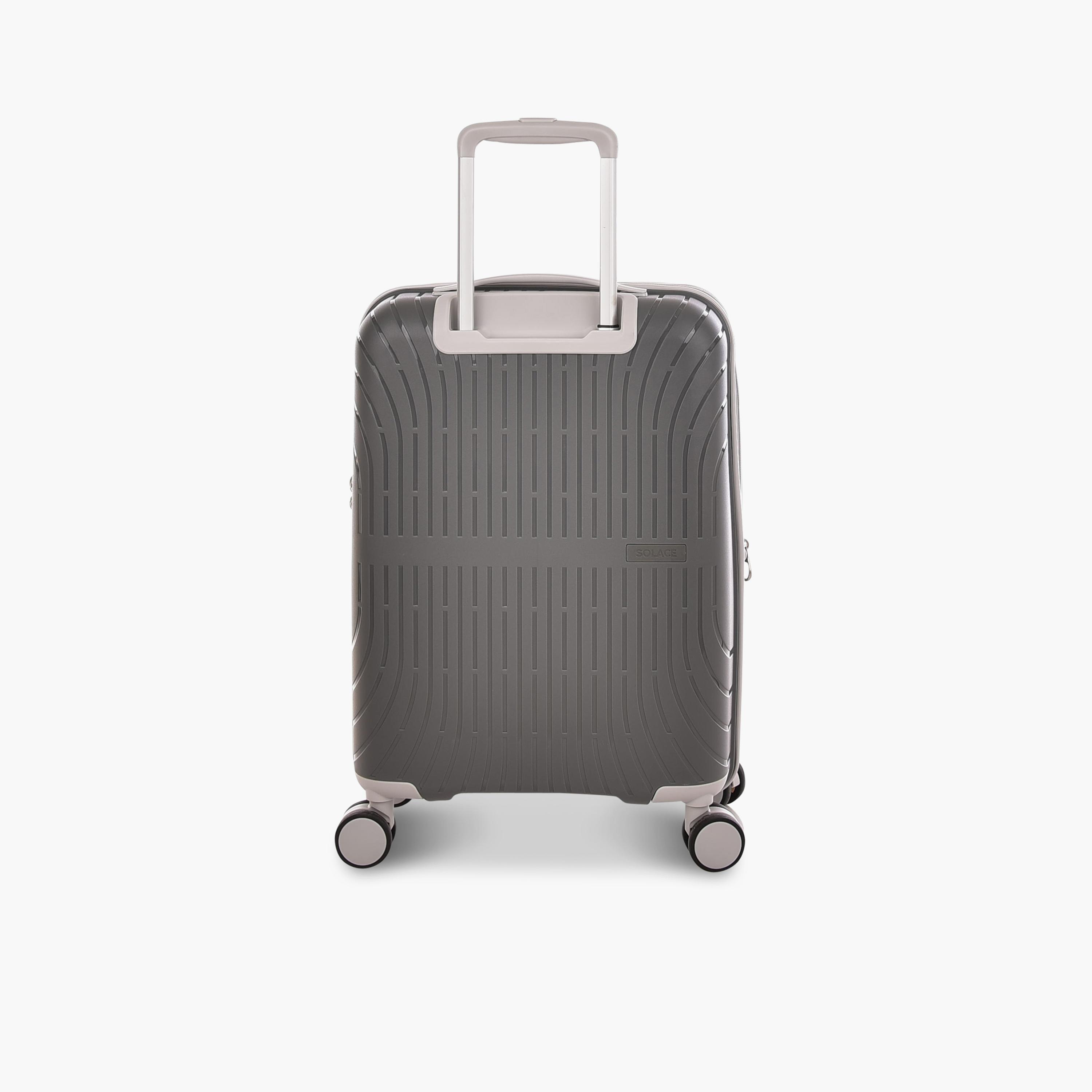 Magellan 56.5 CM Cabin Polypropylene Hardcase Four-Wheeler Double Trolley Bag | PPT014-20 -travel-luggagesandbags-luggage-image-7