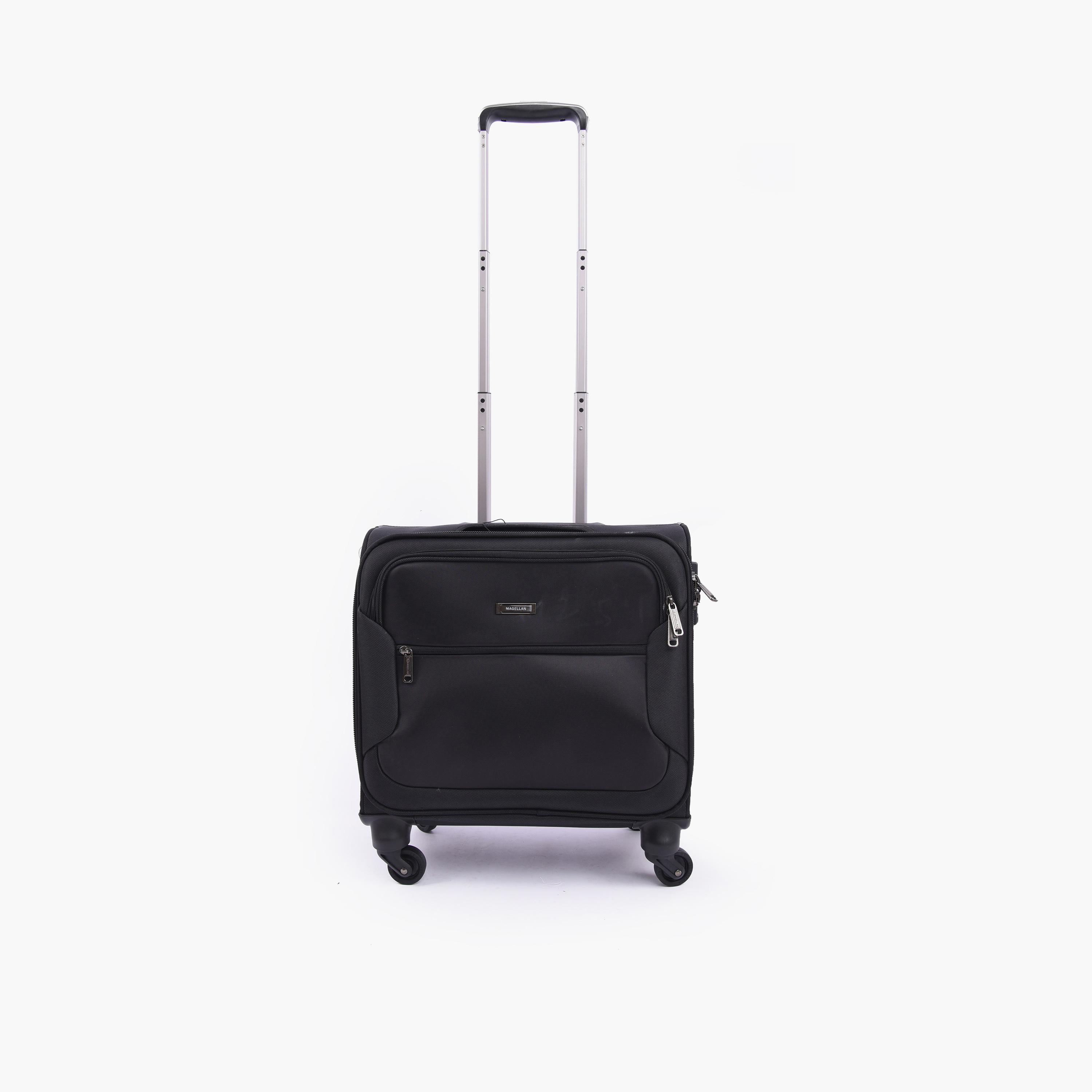Magellan 45 CM Cabin Textile Softcase Four-Wheeler Spinner Trolley Bag with TSA Lock | TL1076-16-travel-luggagesandbags-luggage-image-1