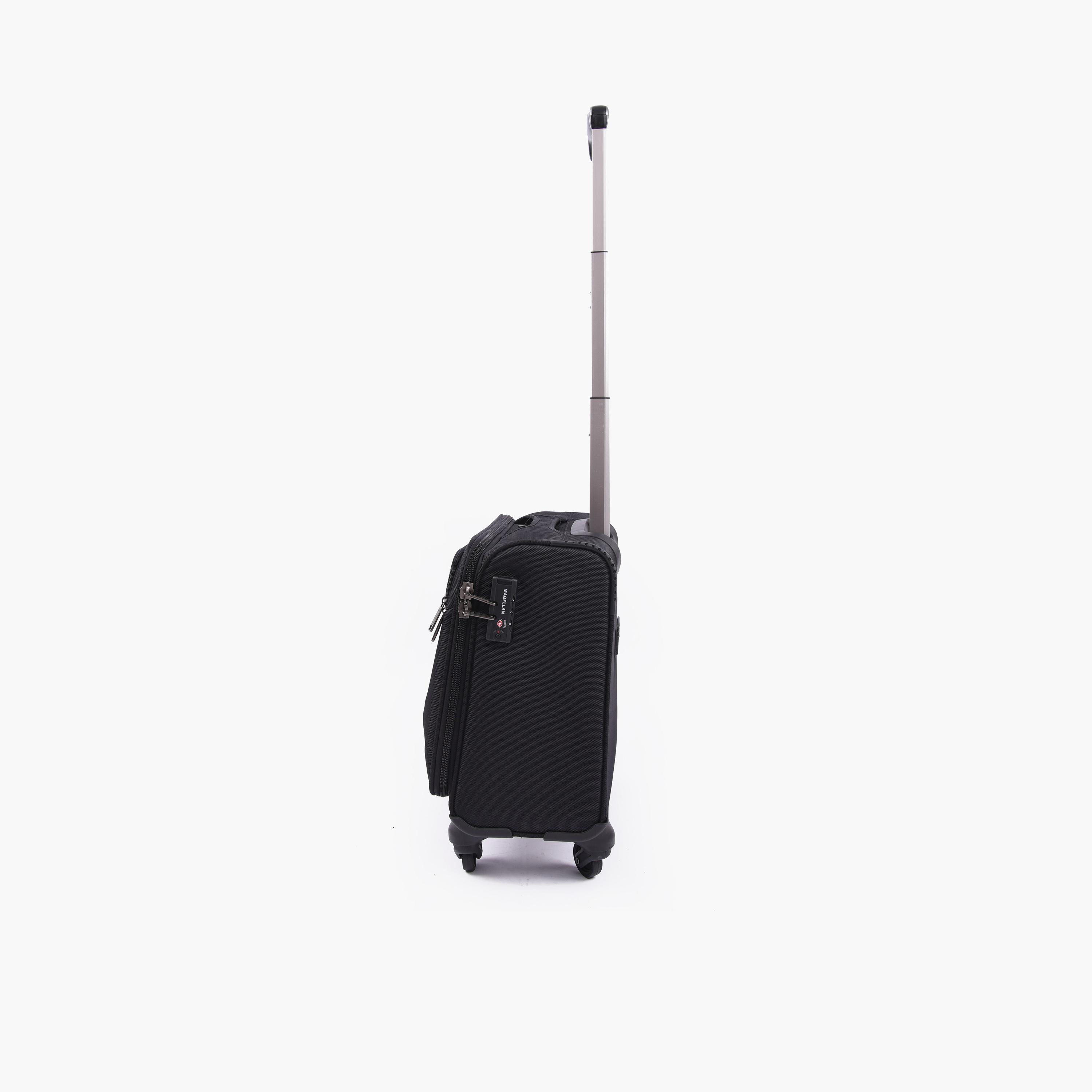 Magellan 45 CM Cabin Textile Softcase Four-Wheeler Spinner Trolley Bag with TSA Lock | TL1076-16-travel-luggagesandbags-luggage-image-6