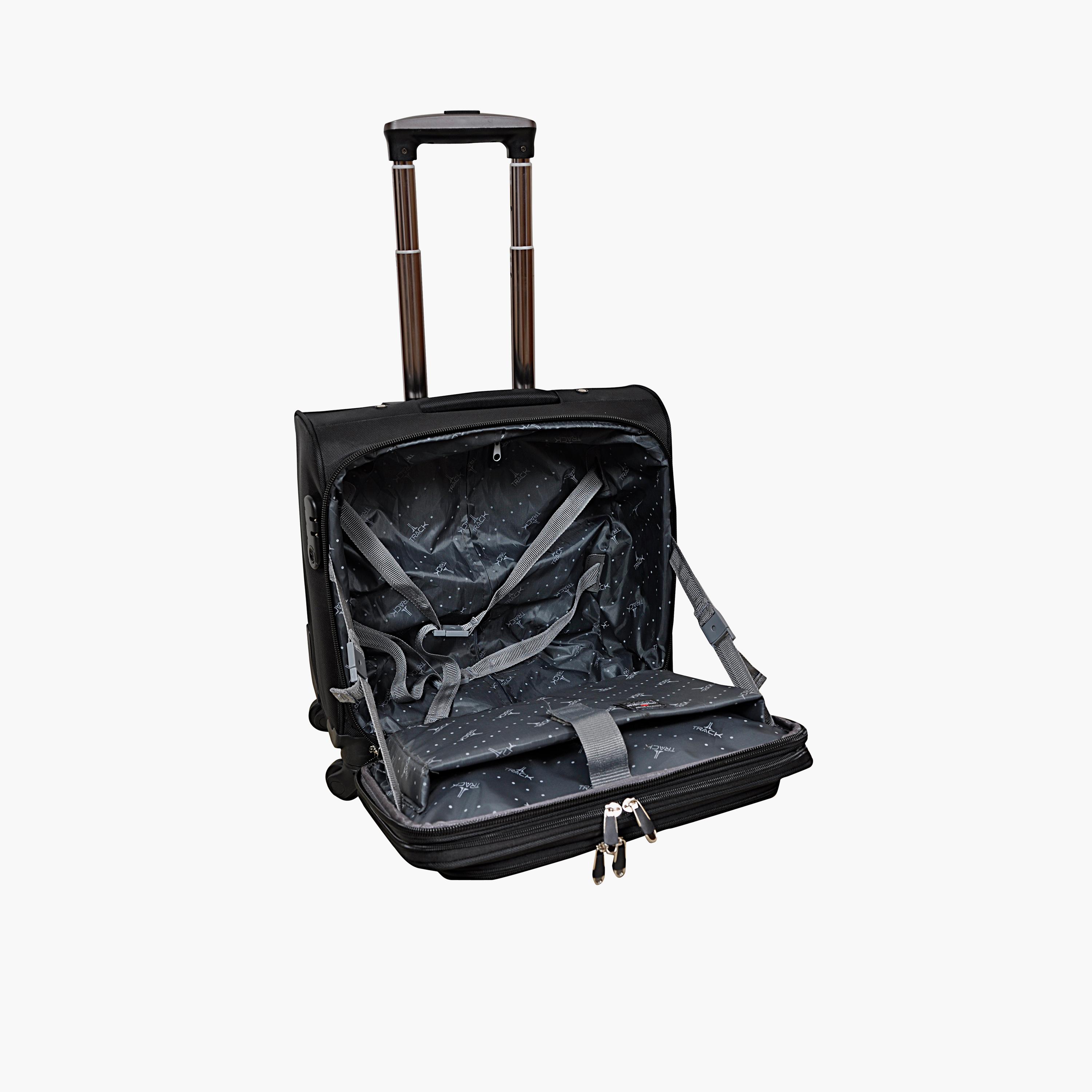 Track 45 CM Cabin Textile Softcase Four-Wheeler Single Trolley Bag | TR3010-1-16-travel-luggagesandbags-luggage-image-5