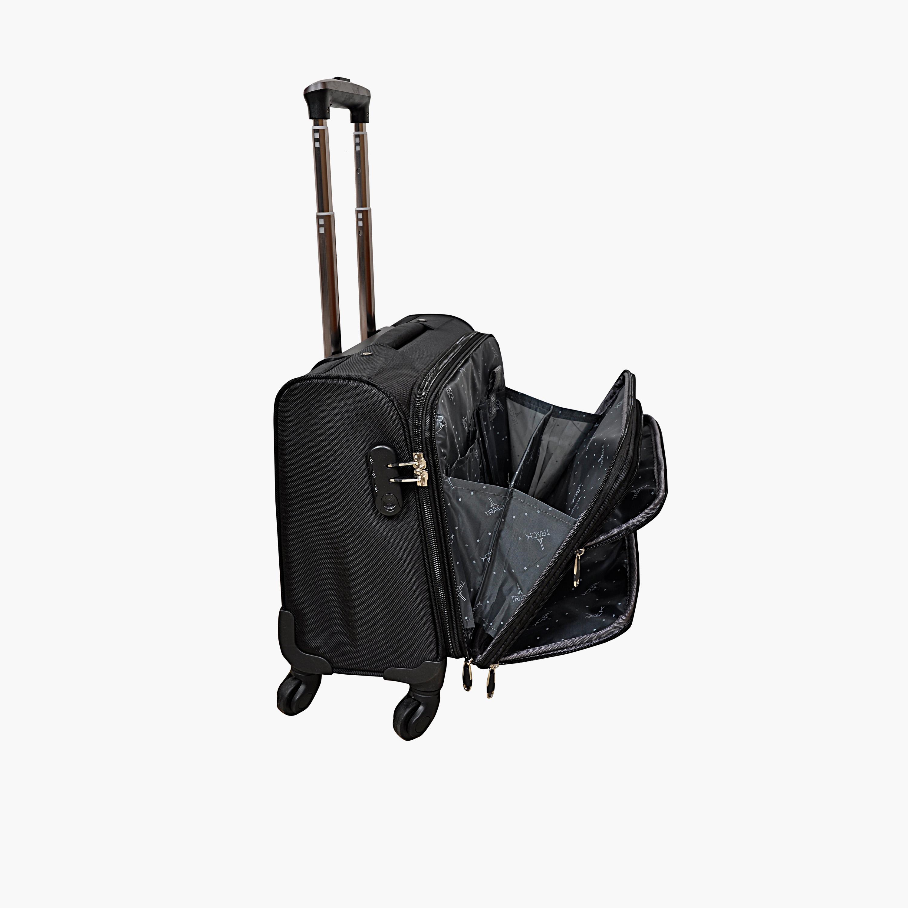 Track 45 CM Cabin Textile Softcase Four-Wheeler Single Trolley Bag | TR3010-1-16-travel-luggagesandbags-luggage-image-6