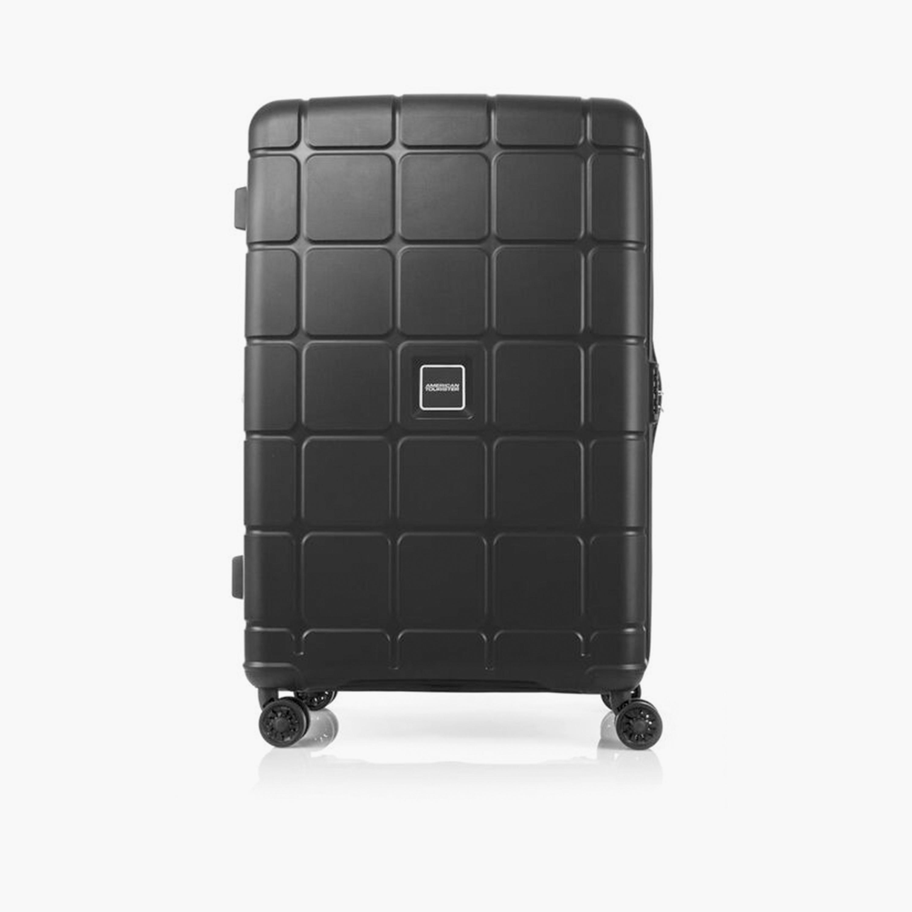 American Tourister Hundo SP 81 CM Large Check-in Polypropylene Hard Sided 4-Wheeler Spinner Trolley Bag with TSA Combination Lock-travel-luggagesandbags-luggage-image-1