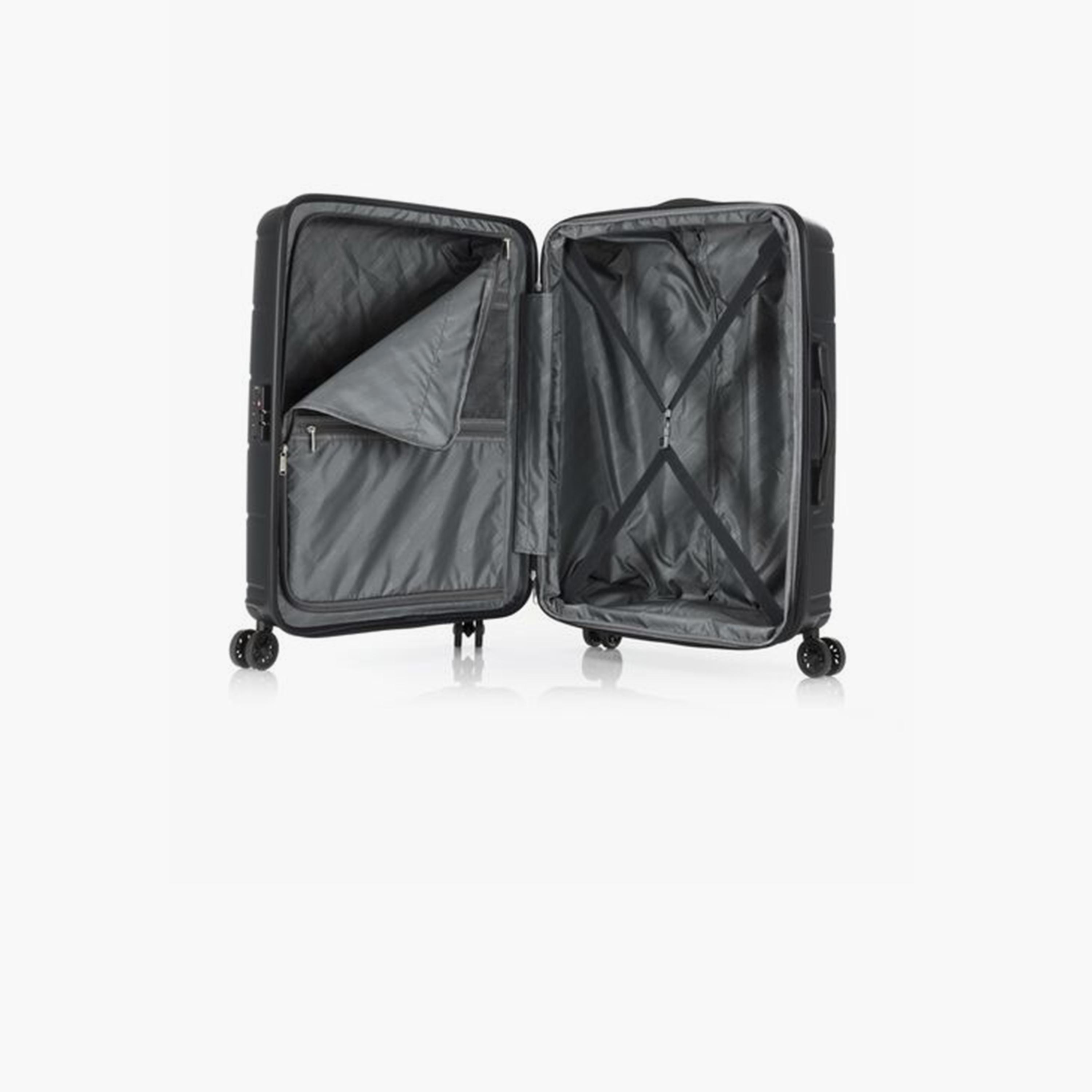American Tourister Hundo SP 81 CM Large Check-in Polypropylene Hard Sided 4-Wheeler Spinner Trolley Bag with TSA Combination Lock-travel-luggagesandbags-luggage-image-7