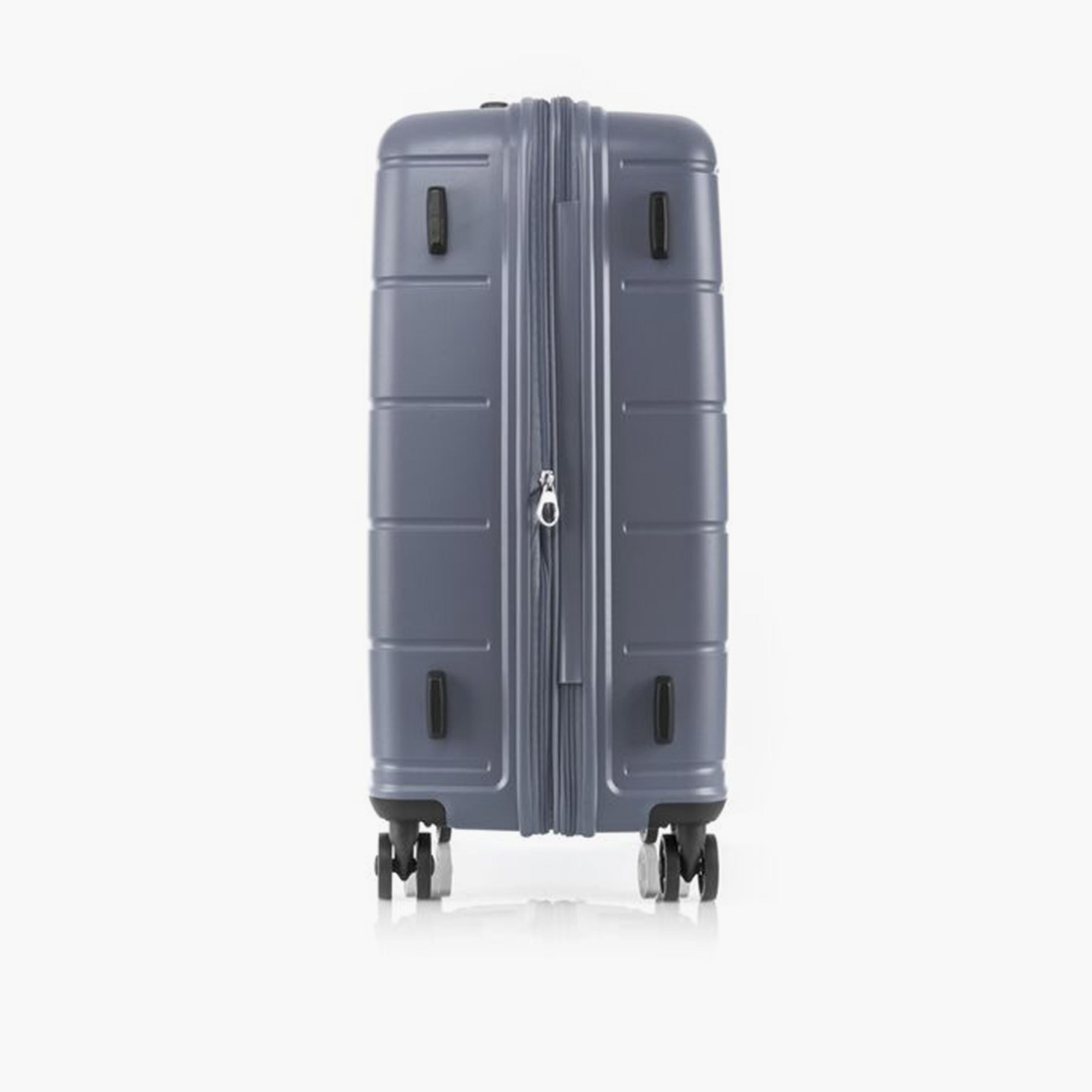American Tourister Hundo SP 68 CM Medium Check-in Polypropylene Hard Sided 4-Wheeler Spinner Trolley Bag with TSA Combination Lock-travel-luggagesandbags-luggage-image-6