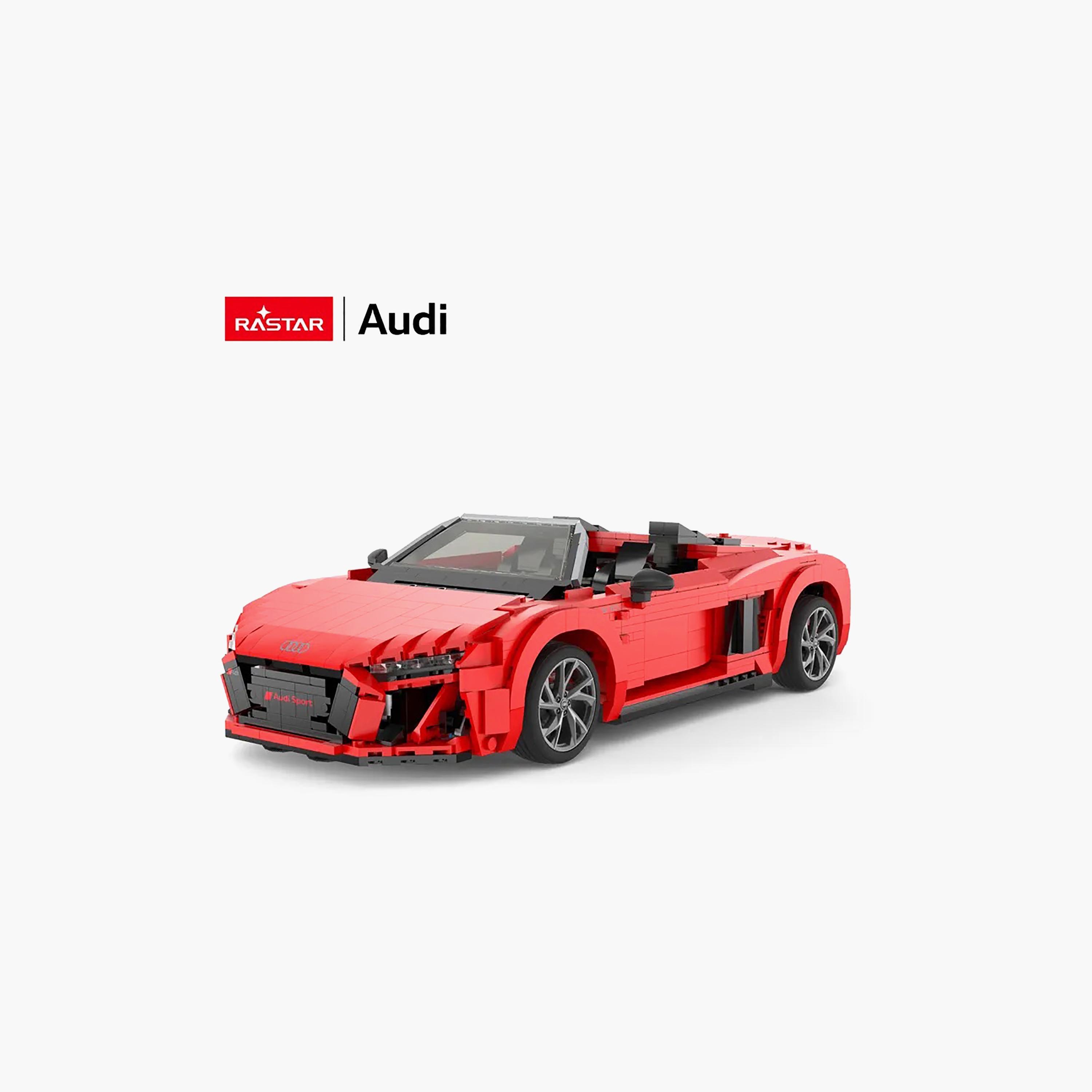 Rastar 1440-Piece Audi R8 Spyder Toy Car Building Blocks-toys-buildingblocks-blocks-image-1
