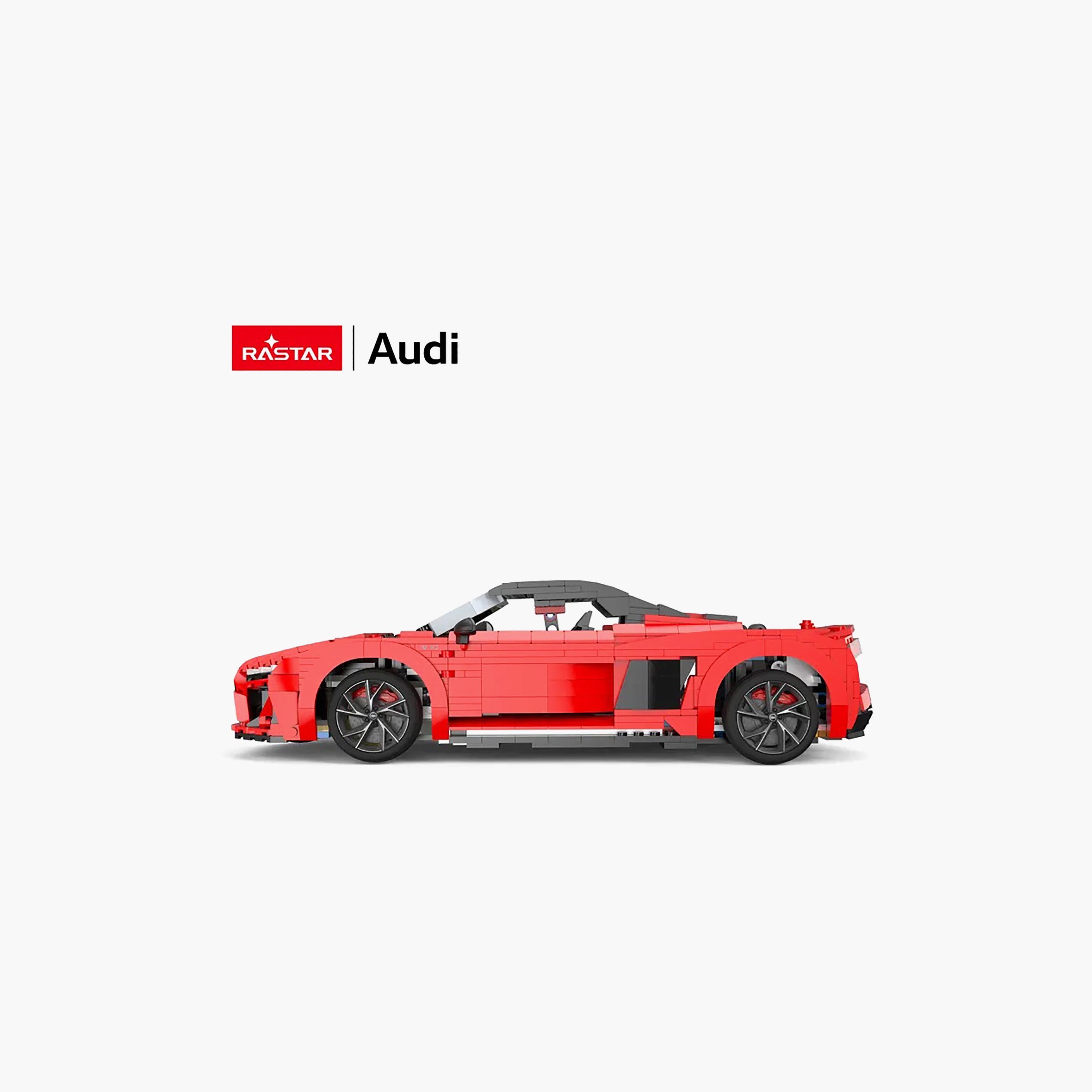 Rastar 1440-Piece Audi R8 Spyder Toy Car Building Blocks-toys-buildingblocks-blocks-image-2