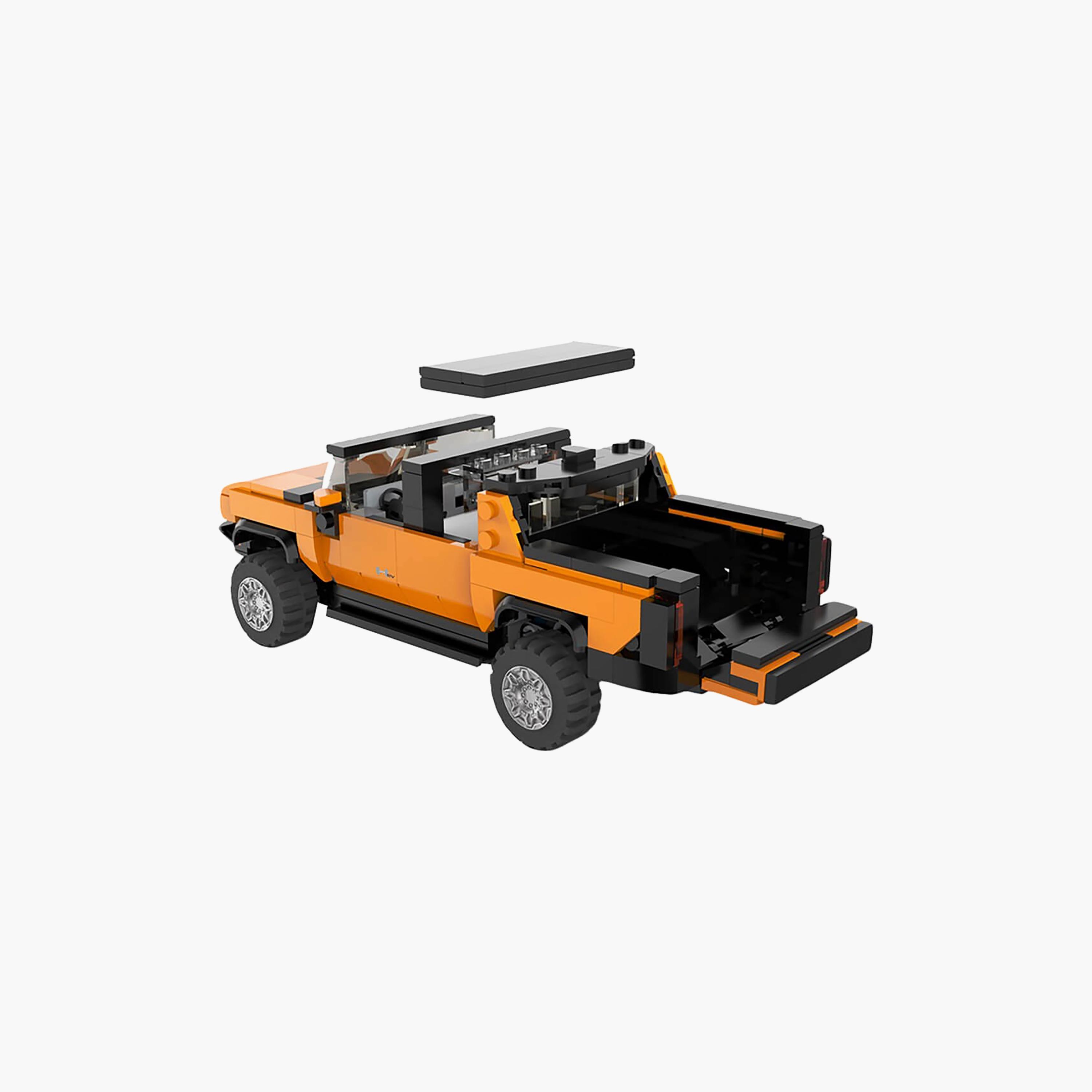 مكعبات بناء سيارة هامر إي في 431 قطعة من راستار-toys-buildingblocks-blocks-image-2