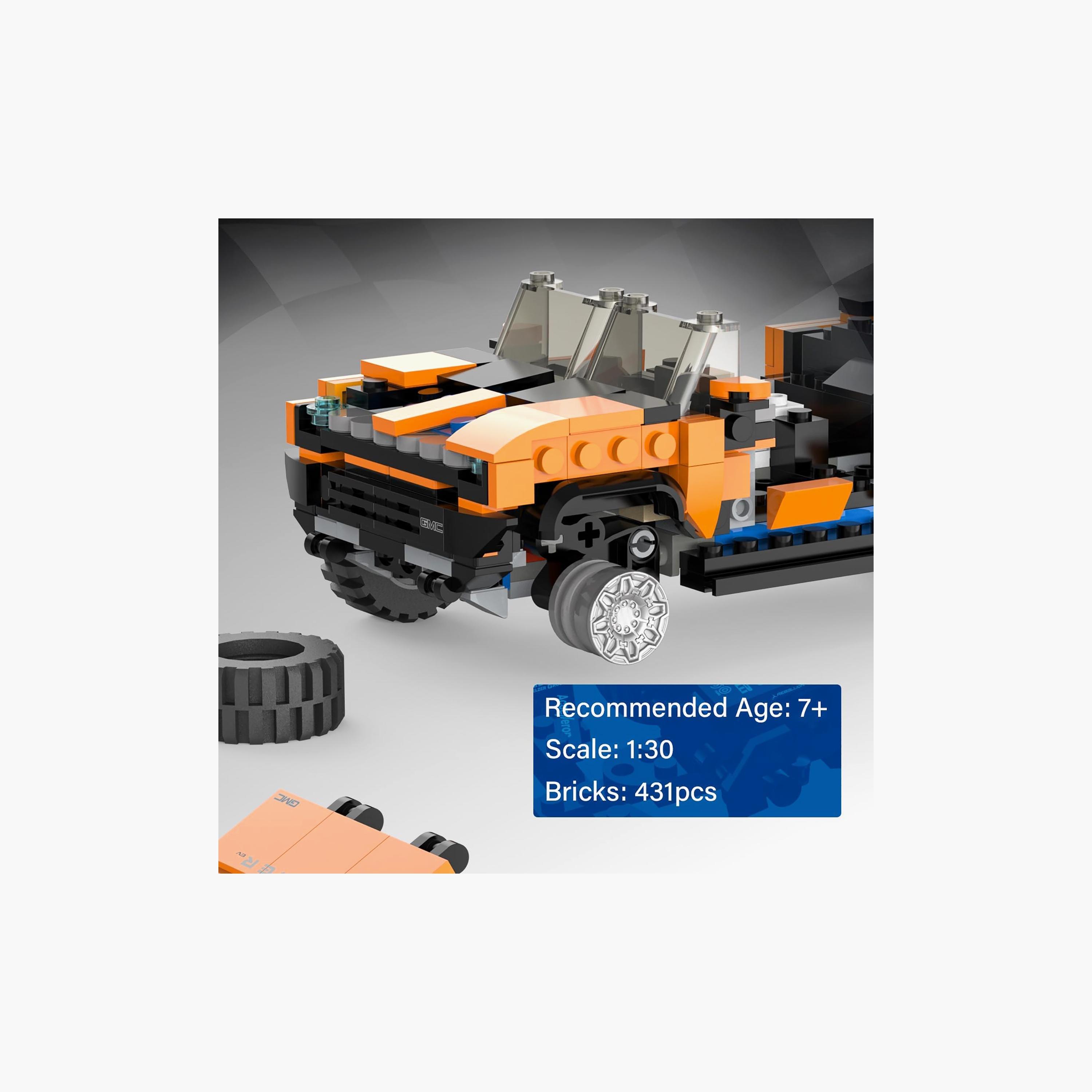مكعبات بناء سيارة هامر إي في 431 قطعة من راستار-toys-buildingblocks-blocks-image-5