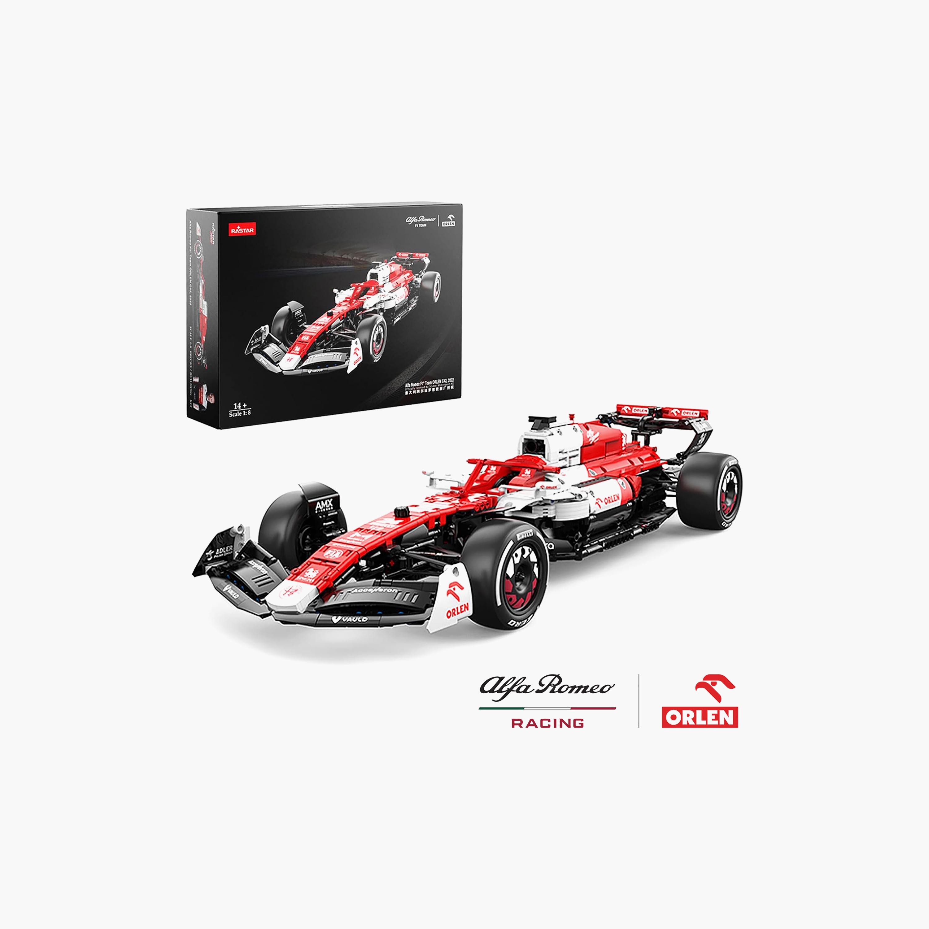 Rastar 2306-Piece Alfa Romeo Formula 1 C42 Toy Car Building Blocks-toys-buildingblocks-constructionsets-image-1