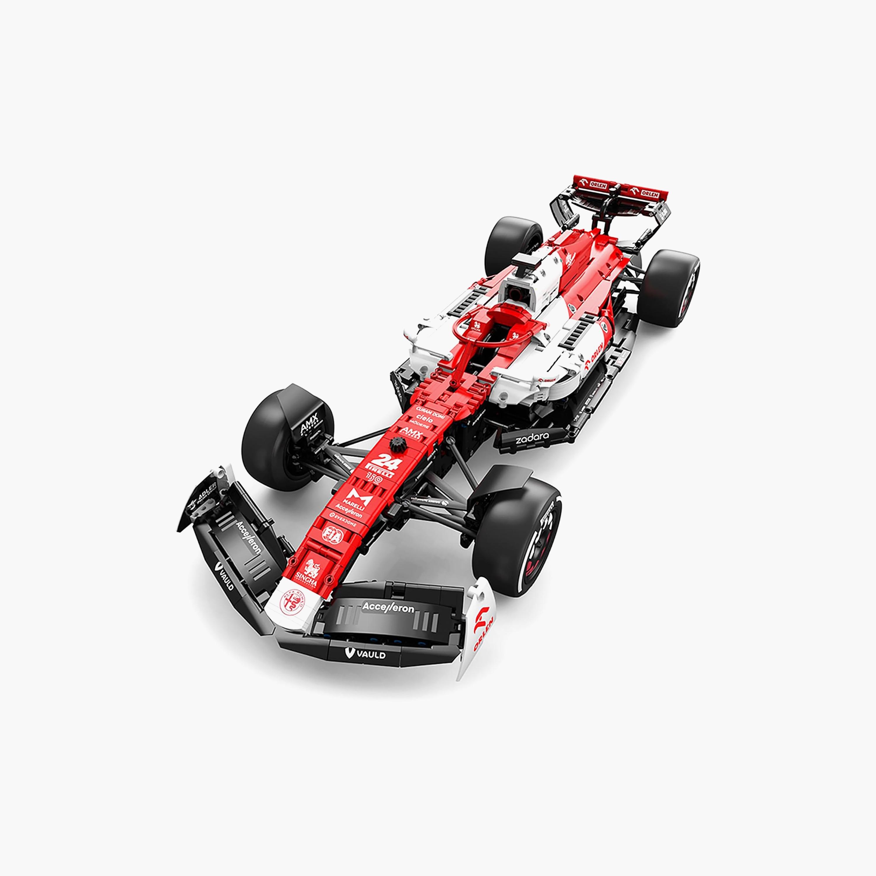Rastar 2306-Piece Alfa Romeo Formula 1 C42 Toy Car Building Blocks-toys-buildingblocks-constructionsets-image-2