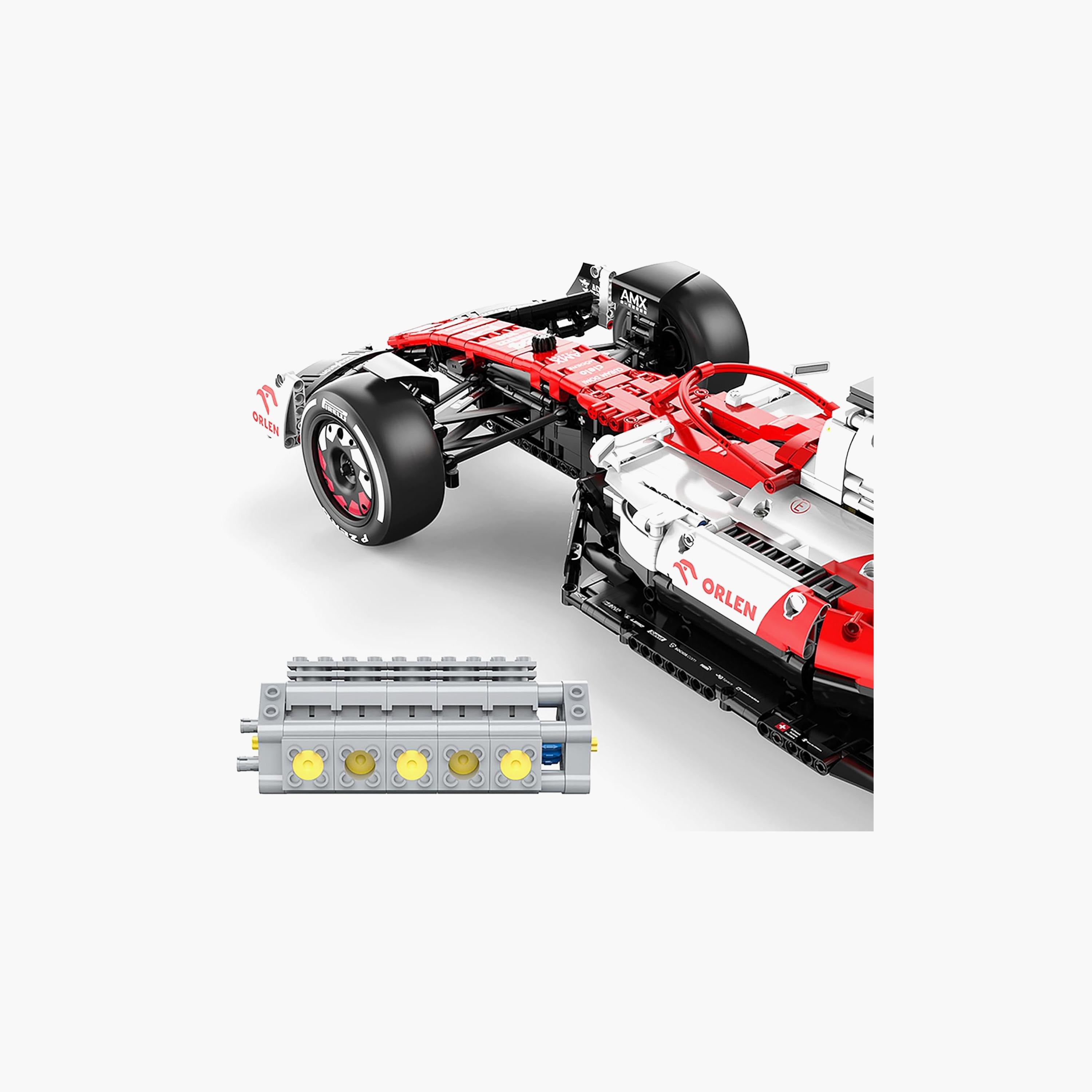 Rastar 2306-Piece Alfa Romeo Formula 1 C42 Toy Car Building Blocks-toys-buildingblocks-constructionsets-image-5